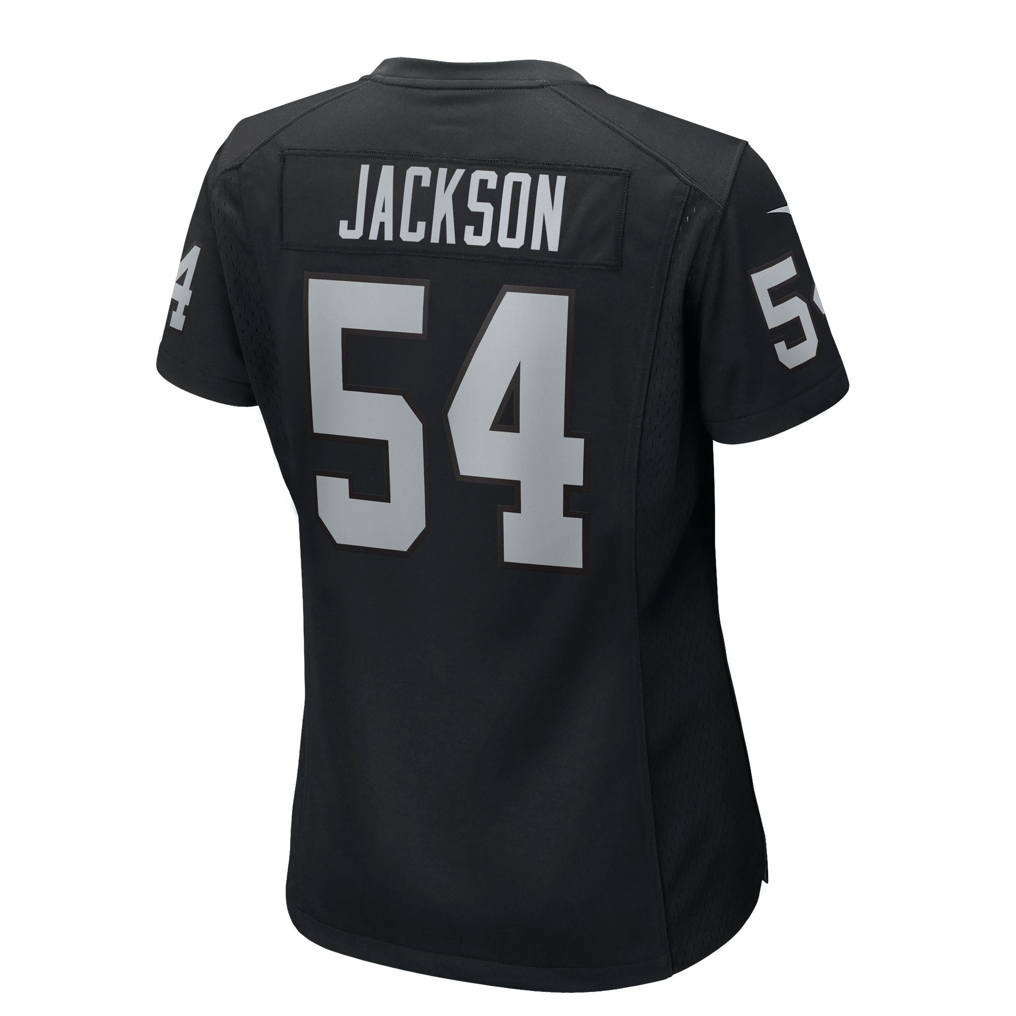 Women's Las Vegas Raiders Brennan Jackson Nike Black Team Game Jersey