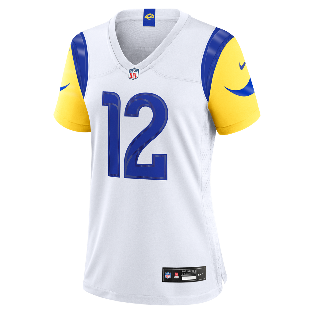 Women's Los Angeles Rams Puka Nacua Nike White Game Jersey