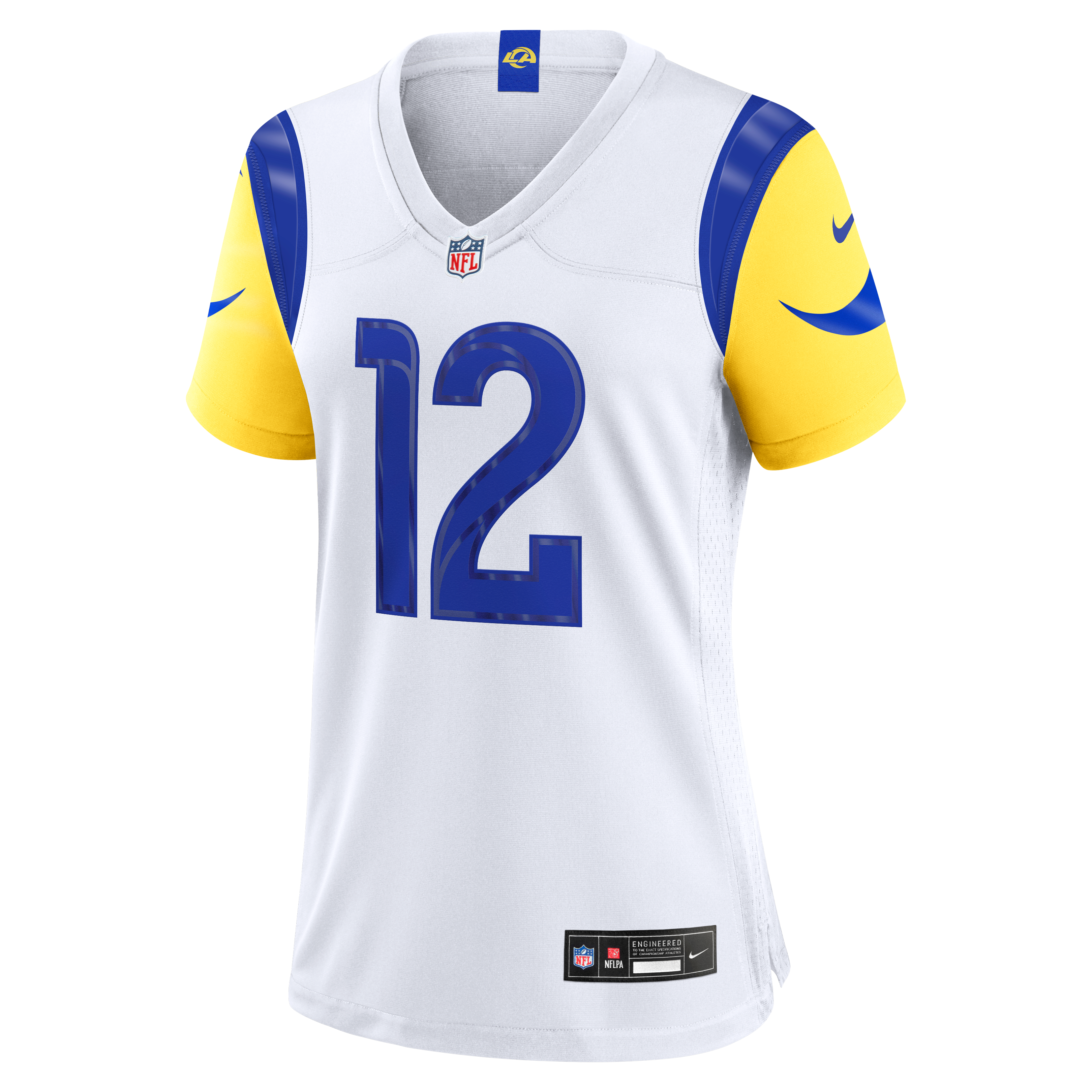 Women's Los Angeles Rams Puka Nacua Nike White Game Jersey