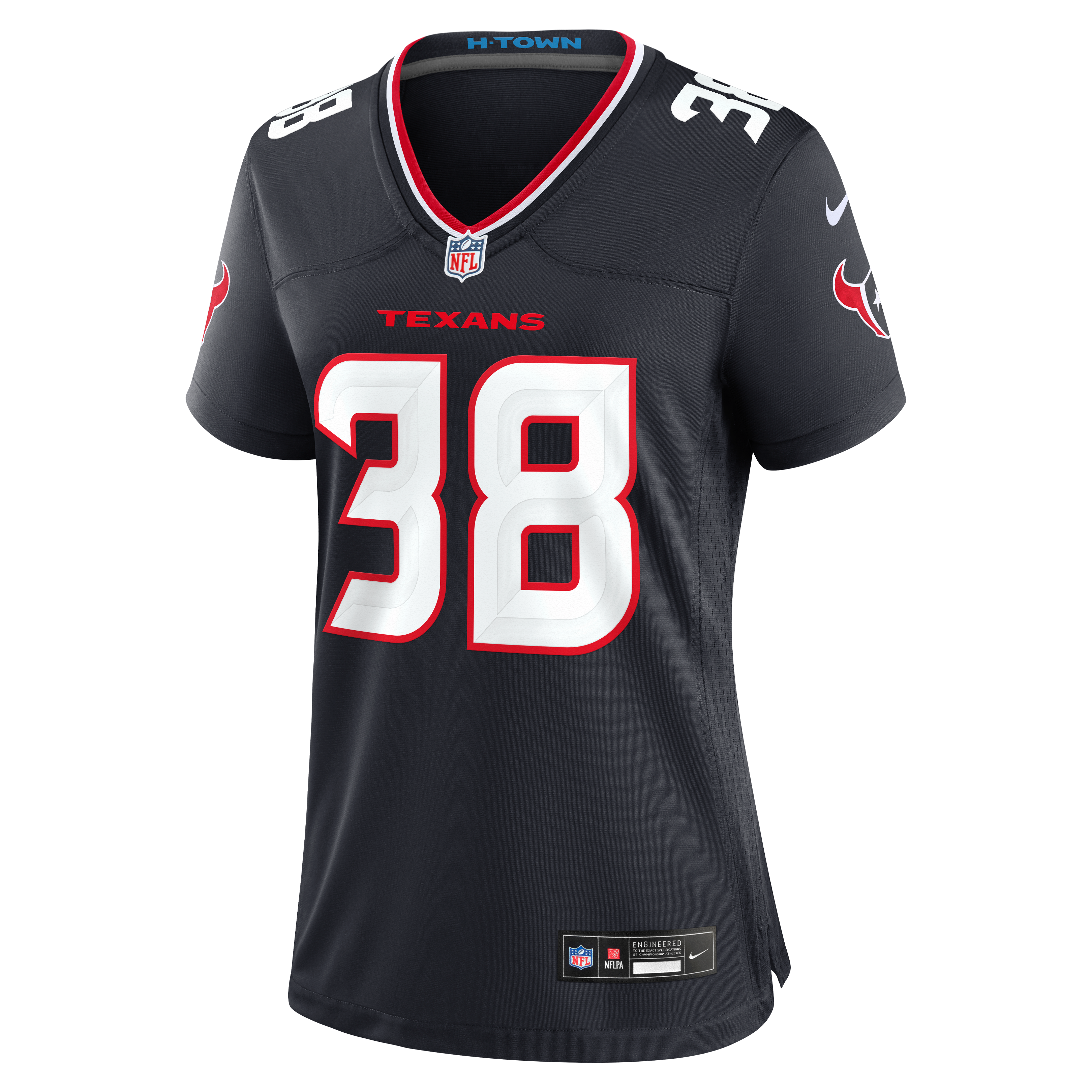 Women's Houston Texans Kai Kroeger Nike Navy Team Game Jersey