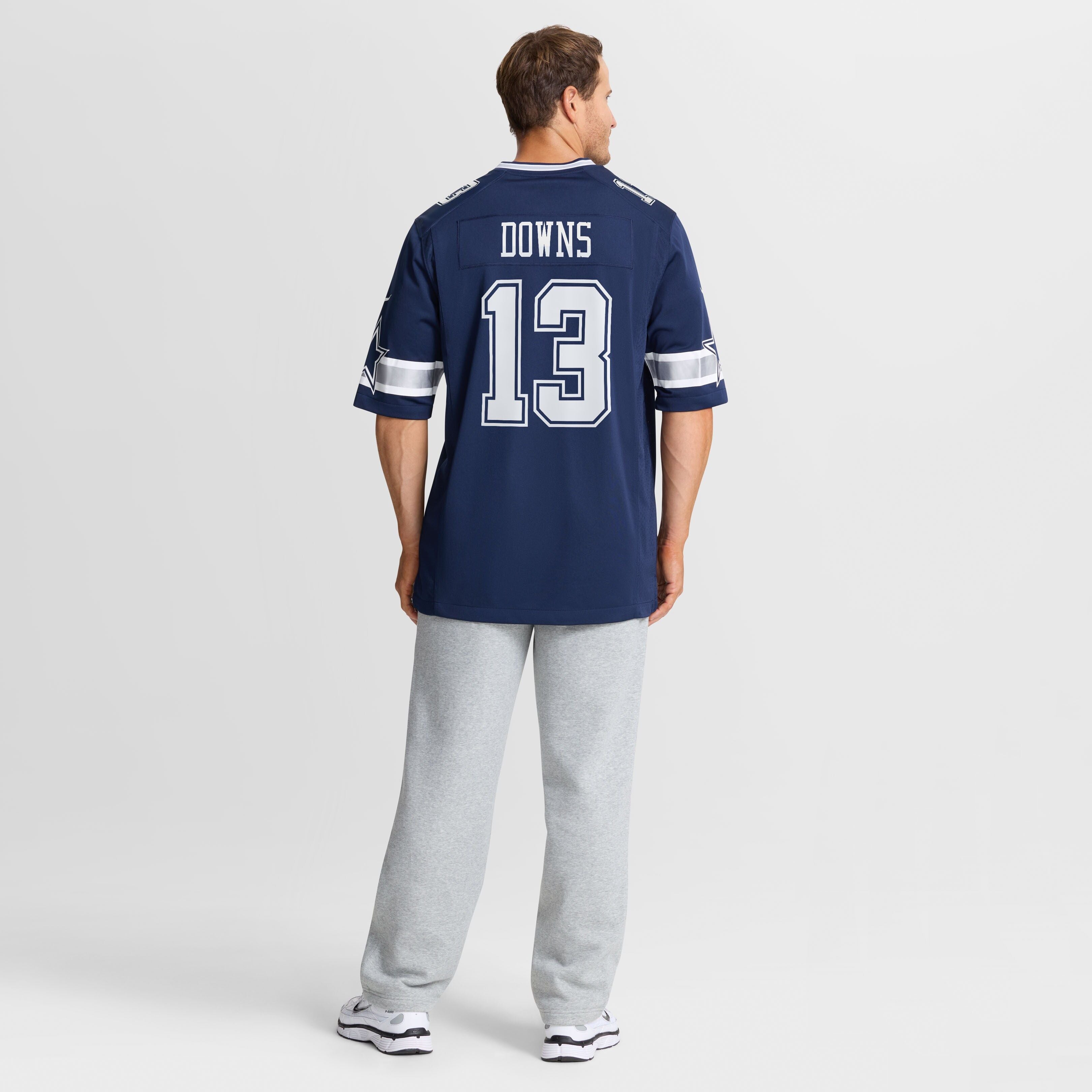 Men's Dallas Cowboys Caleb Downs Nike Navy 2026 Nfl Draft First Round Pick No 11 Team Game Jersey