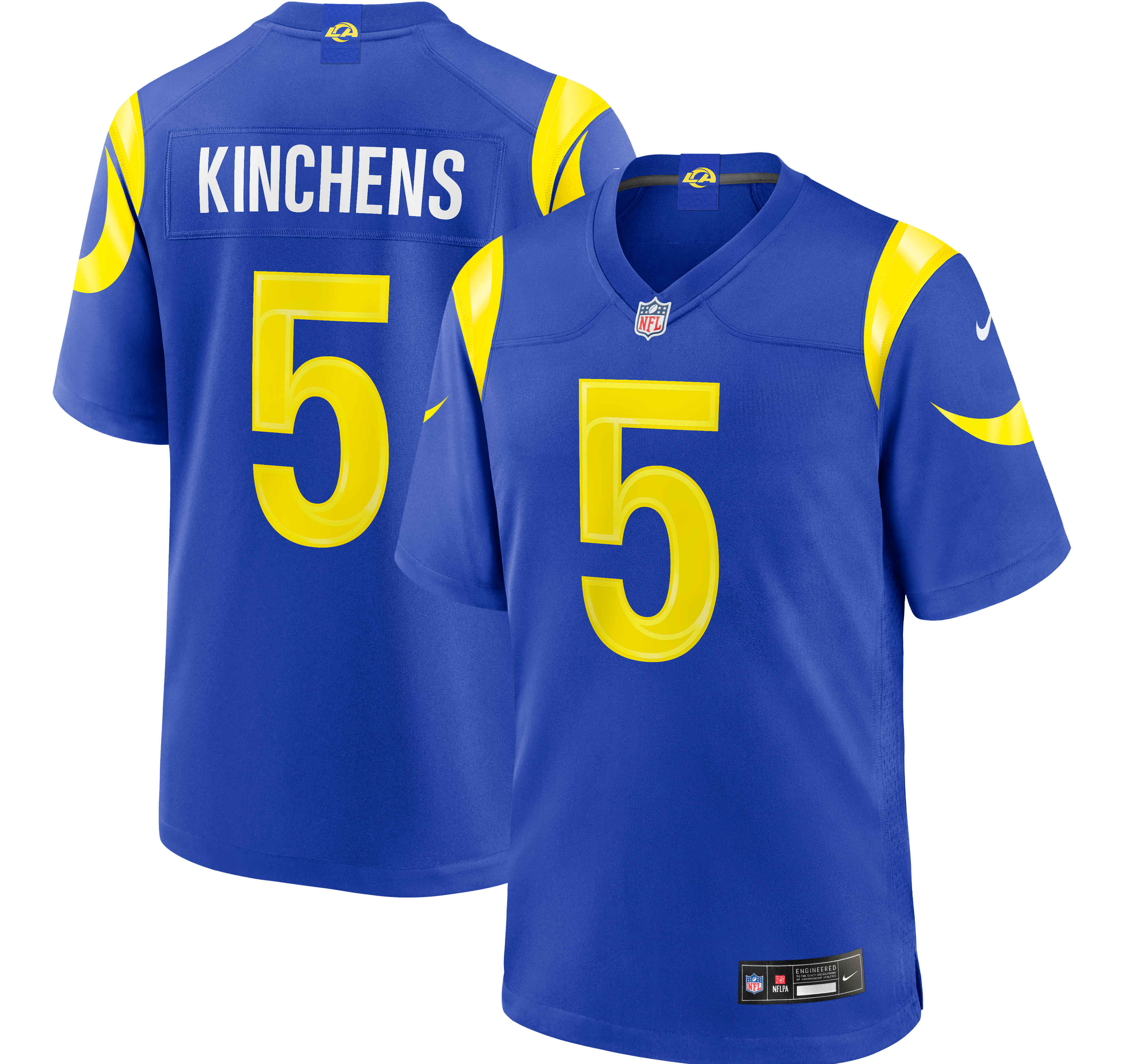Men's Los Angeles Rams Kamren Kinchens Nike Royal Team Game Jersey