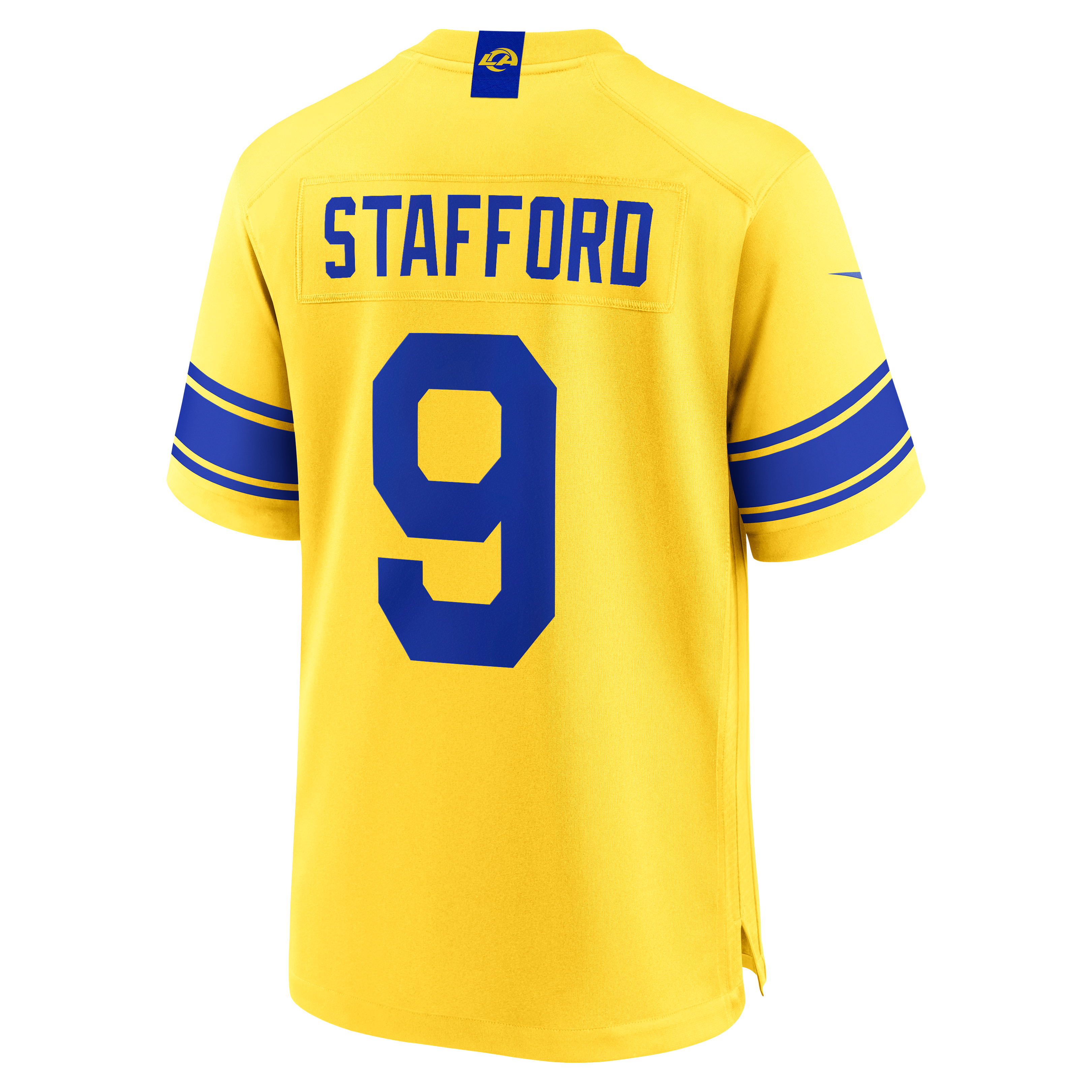 Men's Los Angeles Rams Matthew Stafford Nike Classic Sol Game Jersey