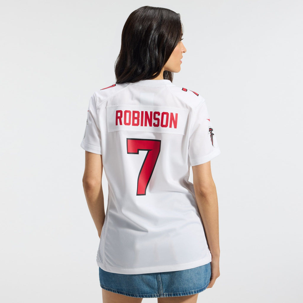 Women's Atlanta Falcons Bijan Robinson Nike White Game Jersey