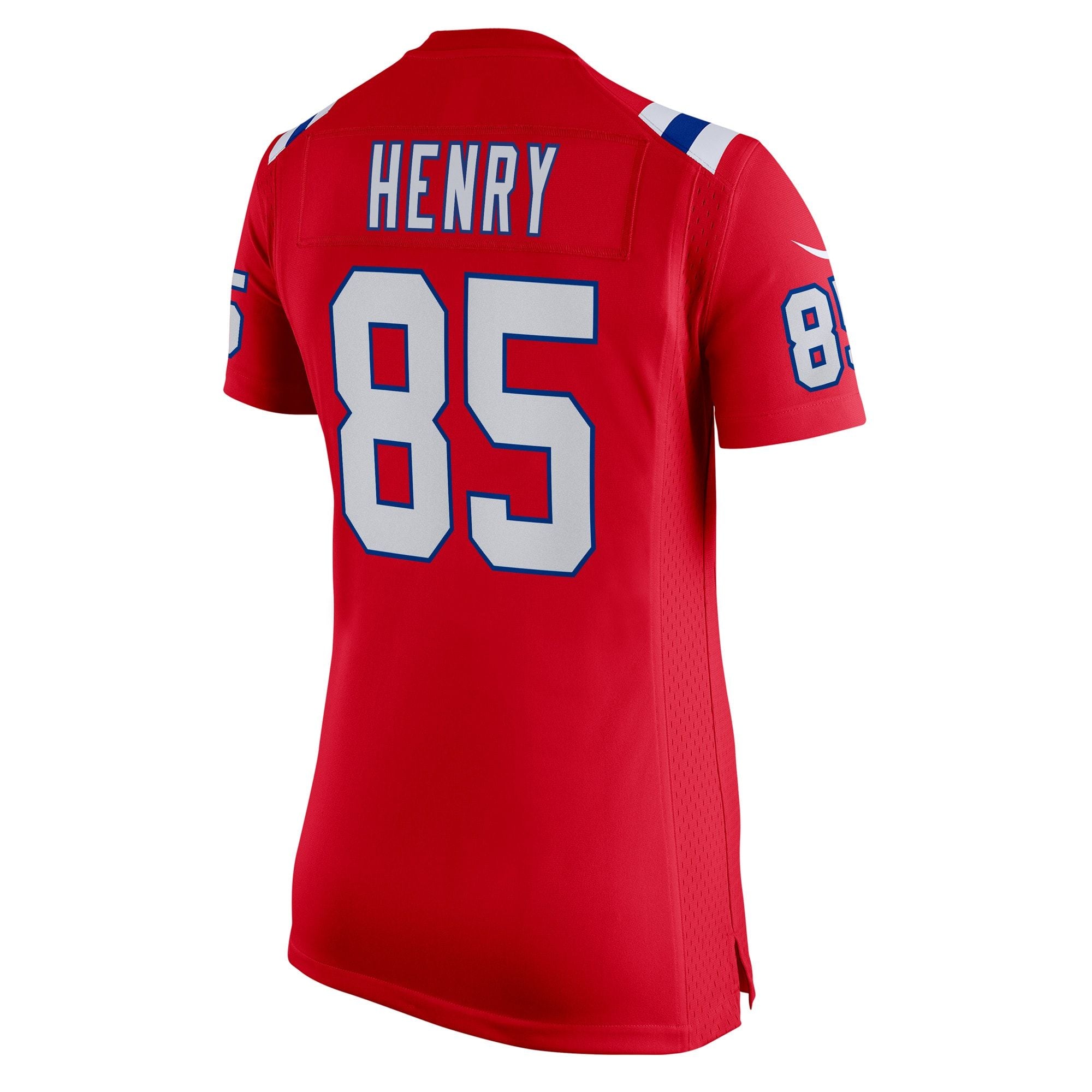 Women's New England Patriots Hunter Henry Nike Red Team Game Jersey