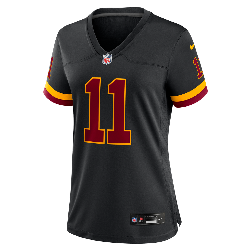 Women's Washington Commanders Luke Mccaffrey Nike Black Hail Raiser Alternate Game Jersey