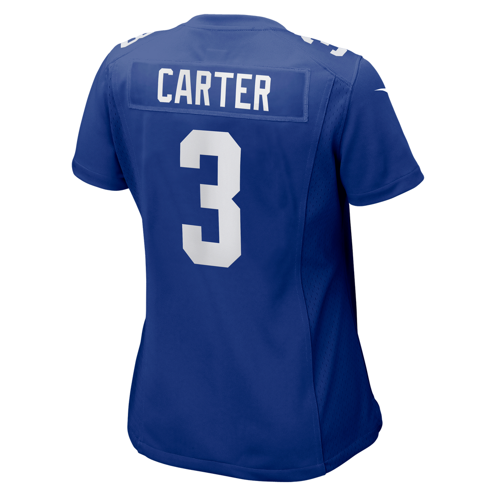 Women's New York Giants Abdul Carter Nike Royal Team Game Jersey