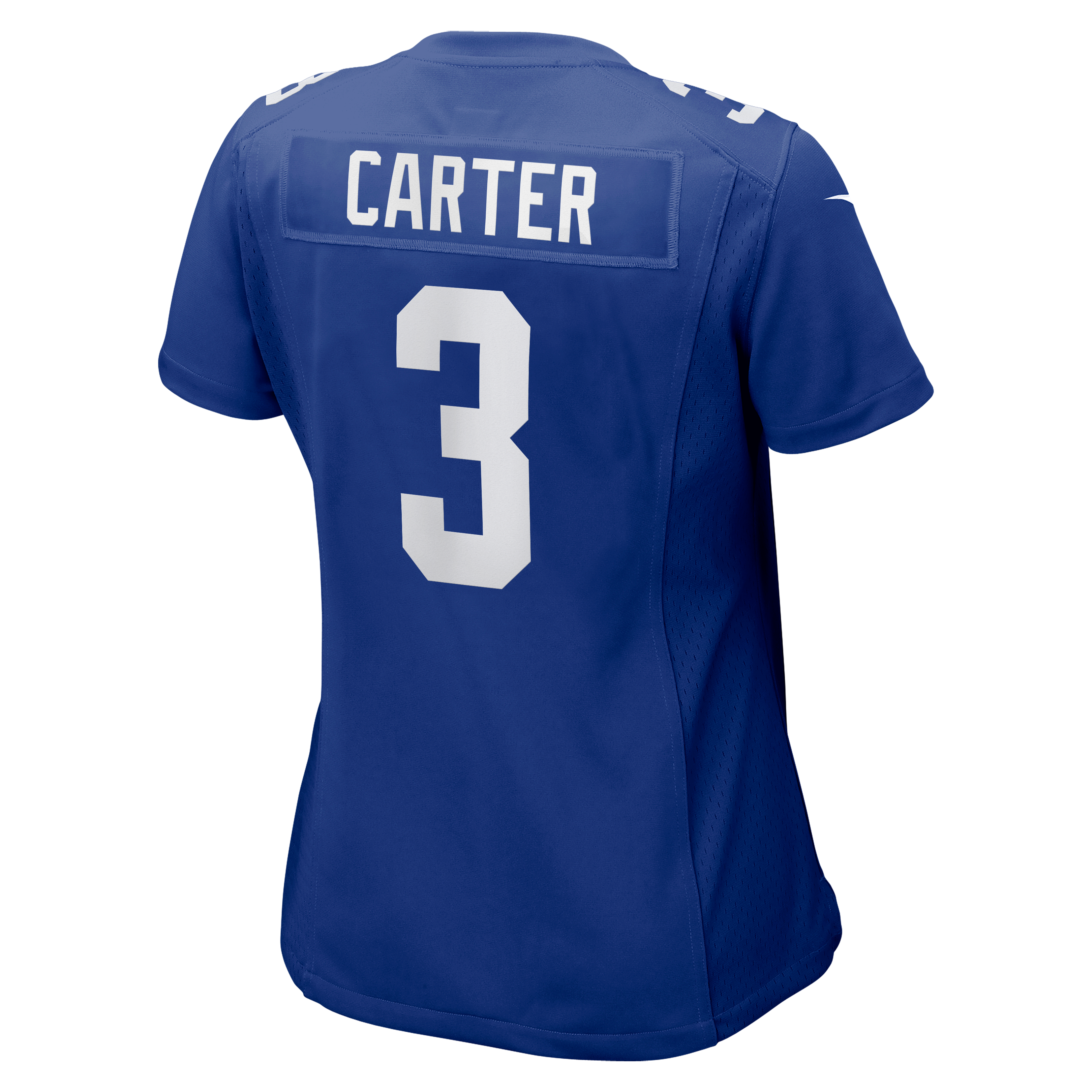 Women's New York Giants Abdul Carter Nike Royal Team Game Jersey