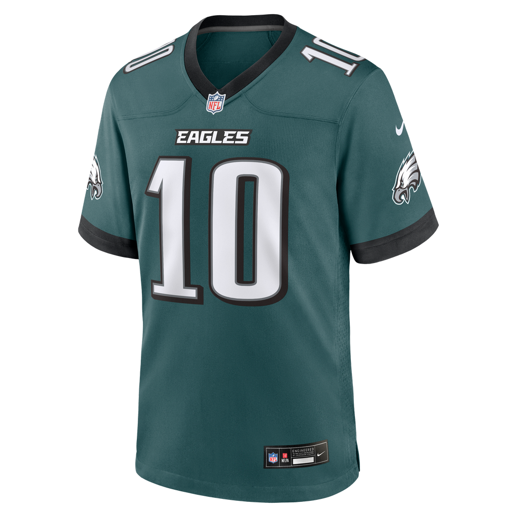 Men's Philadelphia Eagles Braden Mann Nike Midnight Green Team Game Jersey
