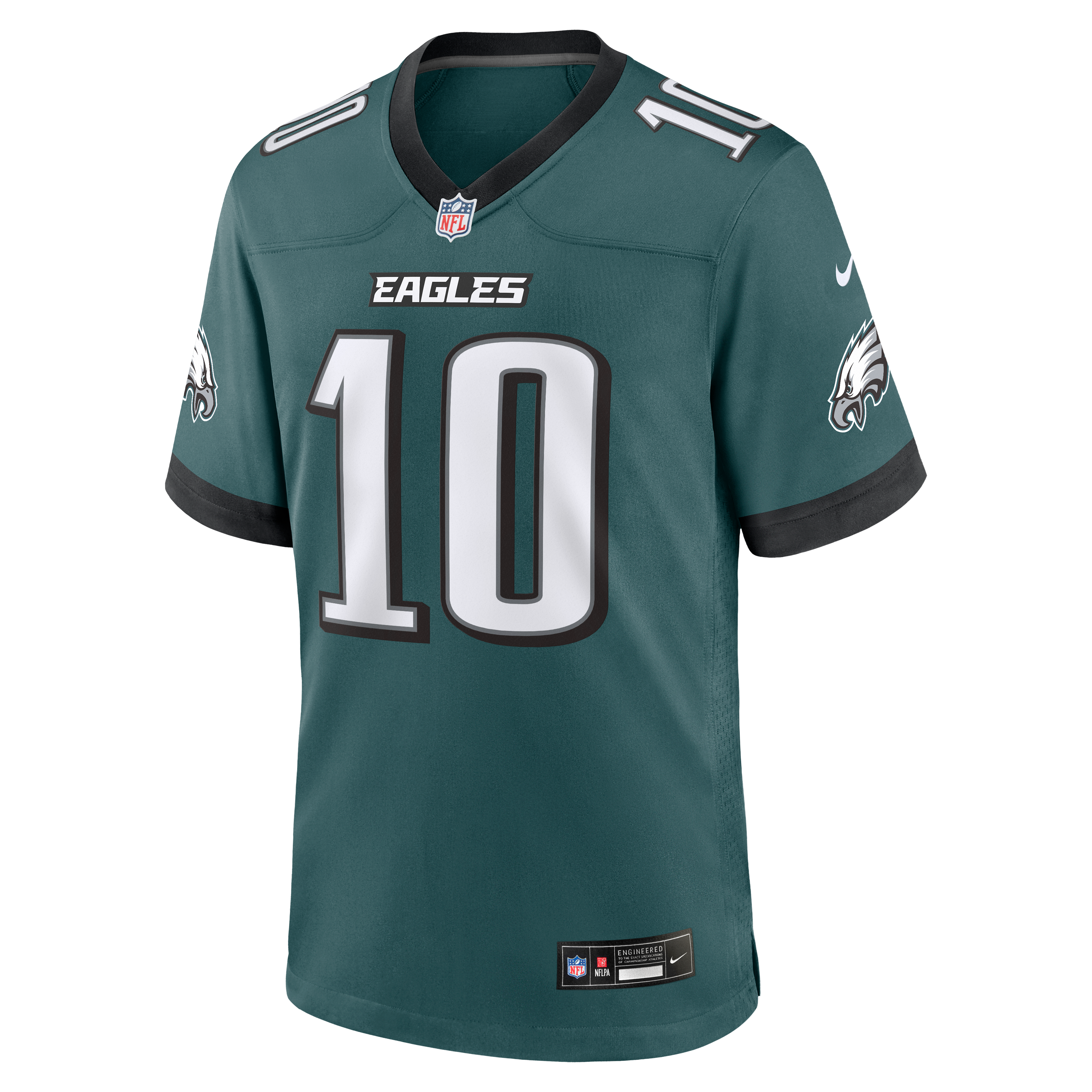 Men's Philadelphia Eagles Braden Mann Nike Midnight Green Team Game Jersey