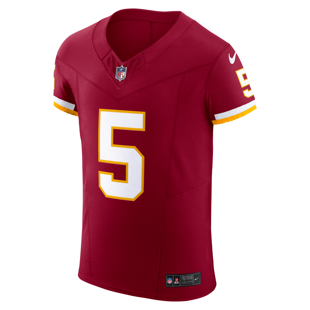 Men's Washington Commanders Jayden Daniels Nike Burgundy Team Vapor Fuse Elite Jersey