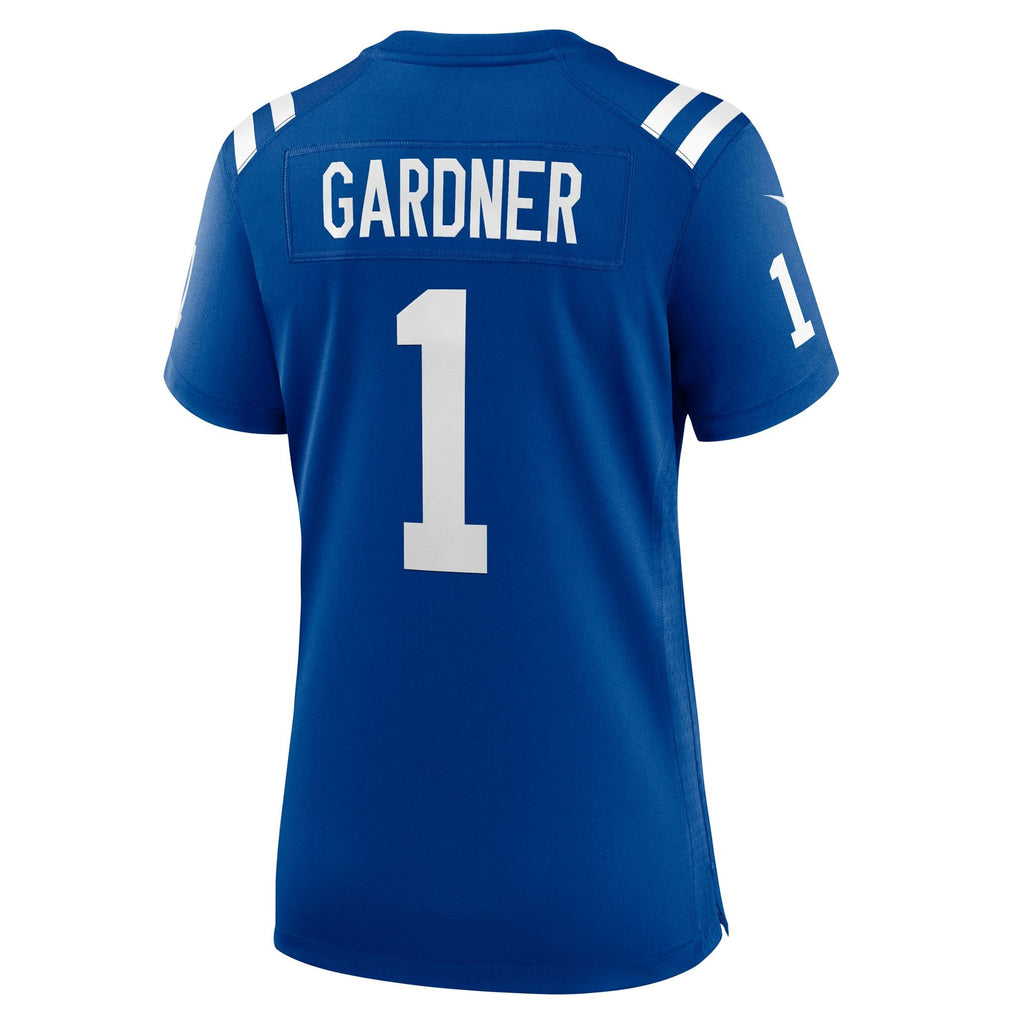 Women's Indianapolis Colts Ahmad Sauce Gardner Nike Royal Team Game Jersey