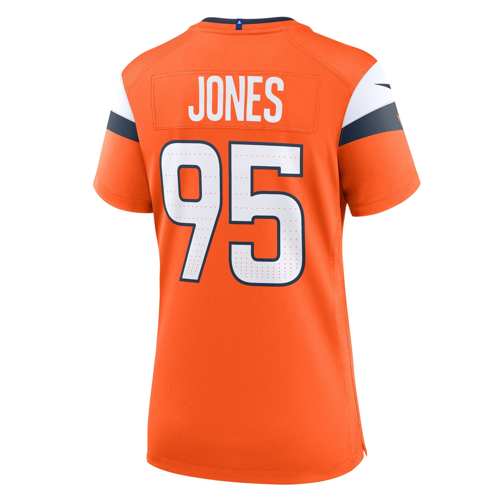 Women's Denver Broncos Saivion Jones Nike Orange Team Game Jersey