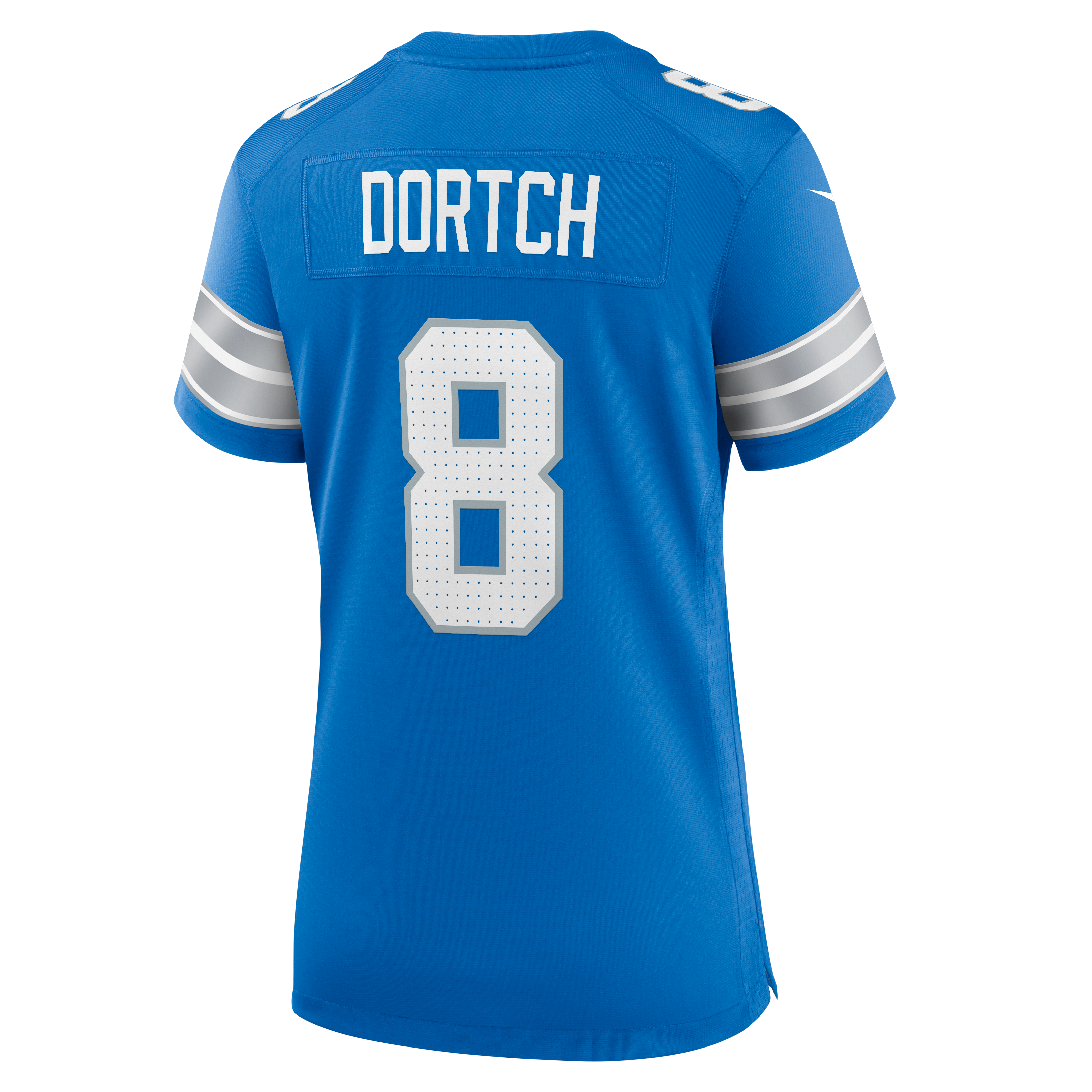 Women's Detroit Lions Greg Dortch Nike Blue Team Game Jersey