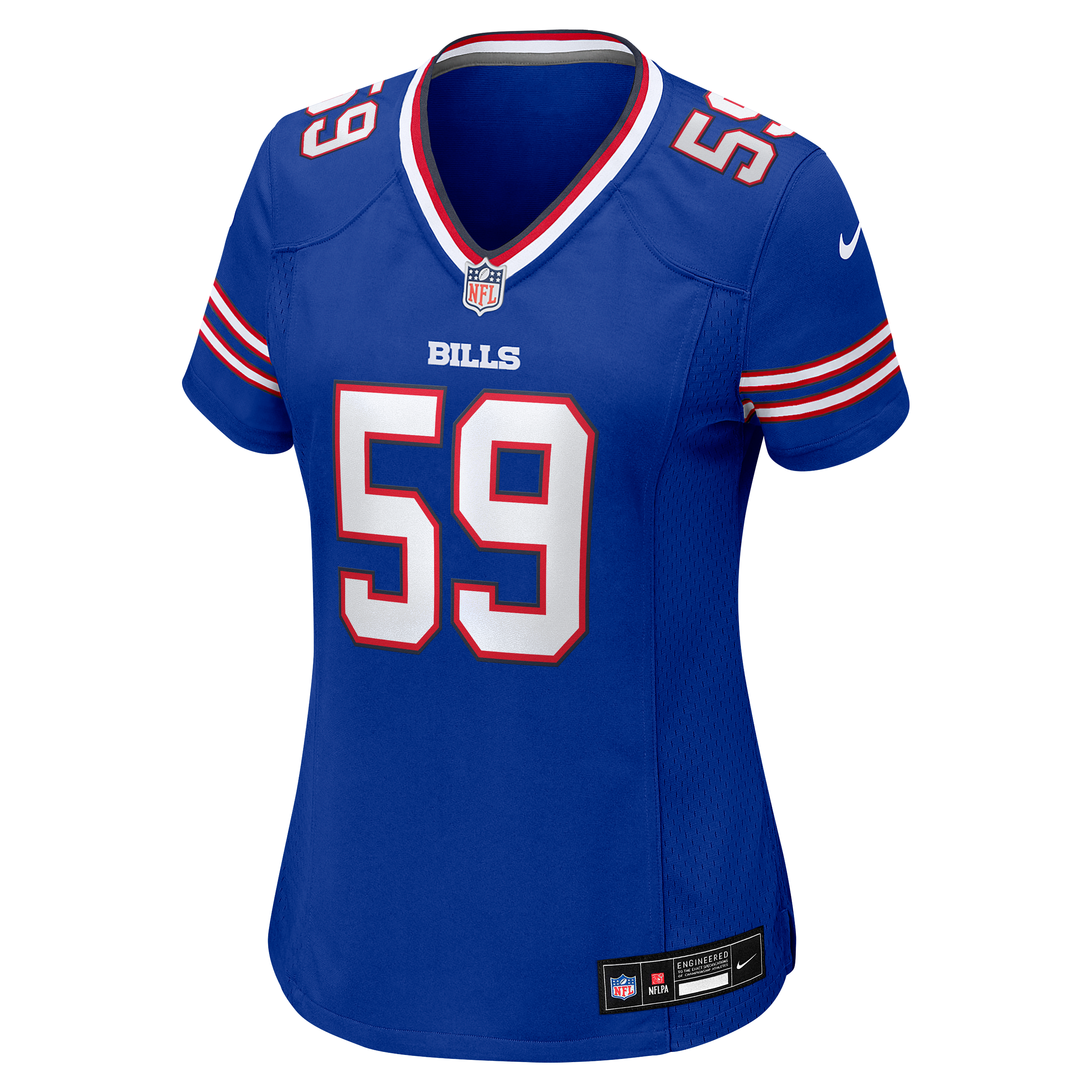 Women's Buffalo Bills Shaq Lawson Nike Royal Team Game Jersey