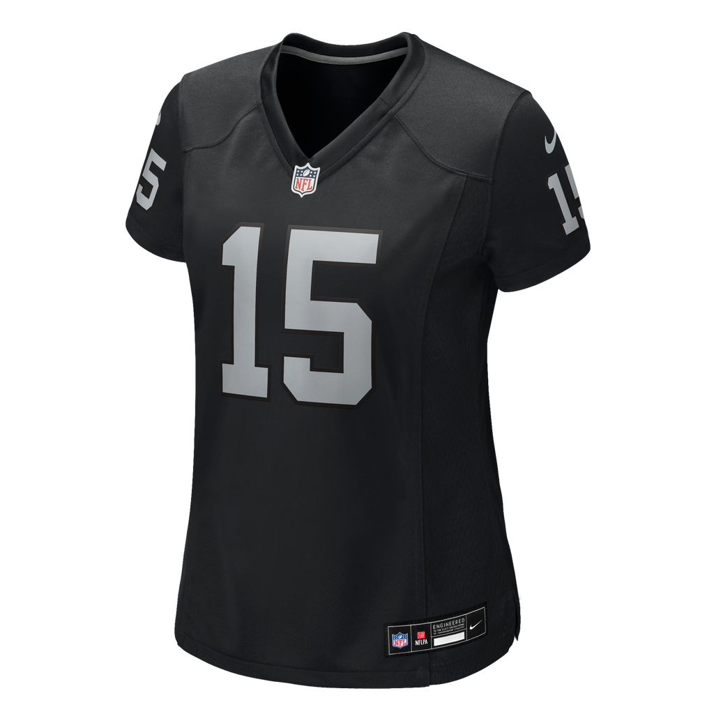 Women's Las Vegas Raiders Fernando Mendoza Nike Black Team Game Player Jersey