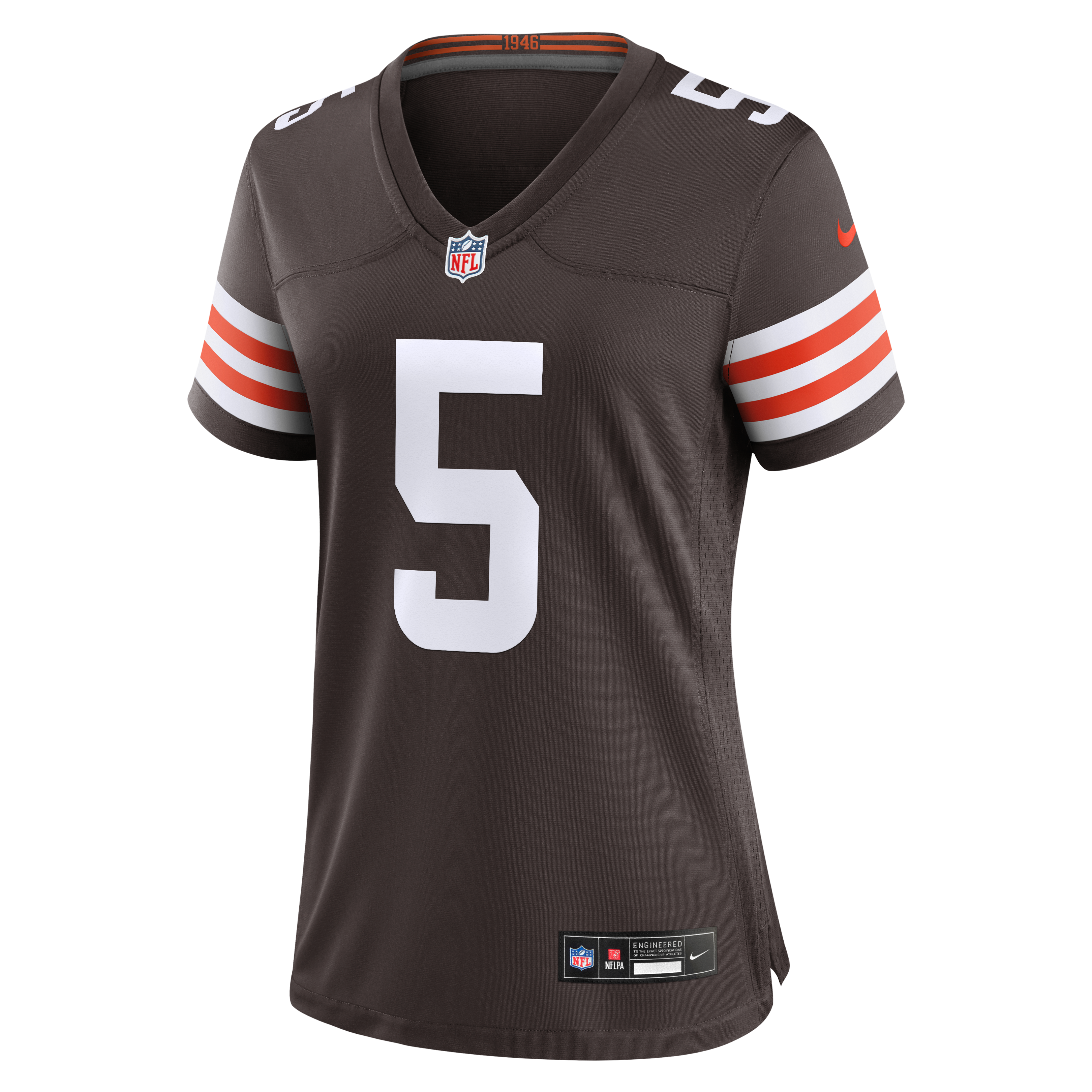Women's Cleveland Browns Quincy Williams Nike Brown Team Game Jersey
