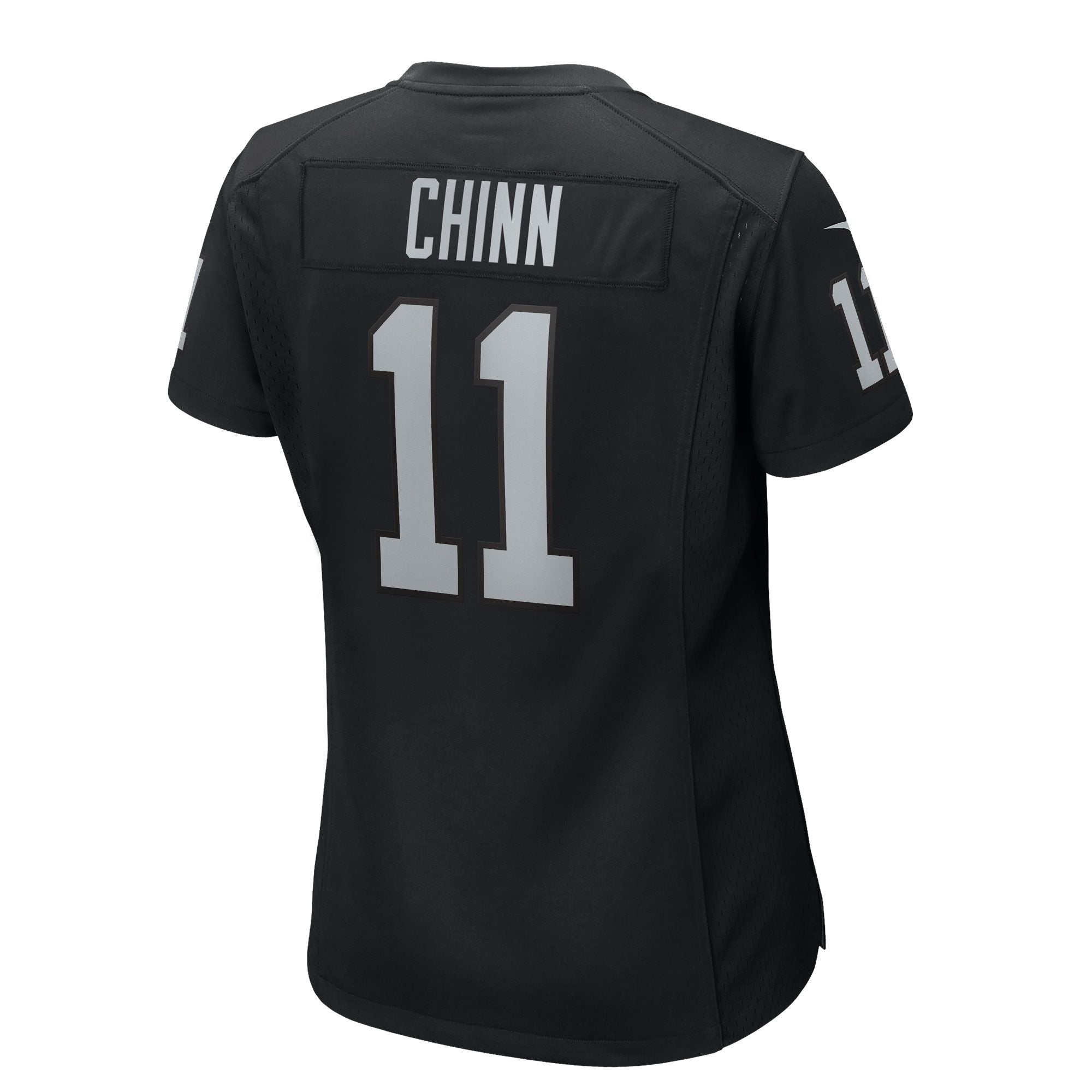 Women's Las Vegas Raiders Jeremy Chinn Nike Black Team Game Jersey