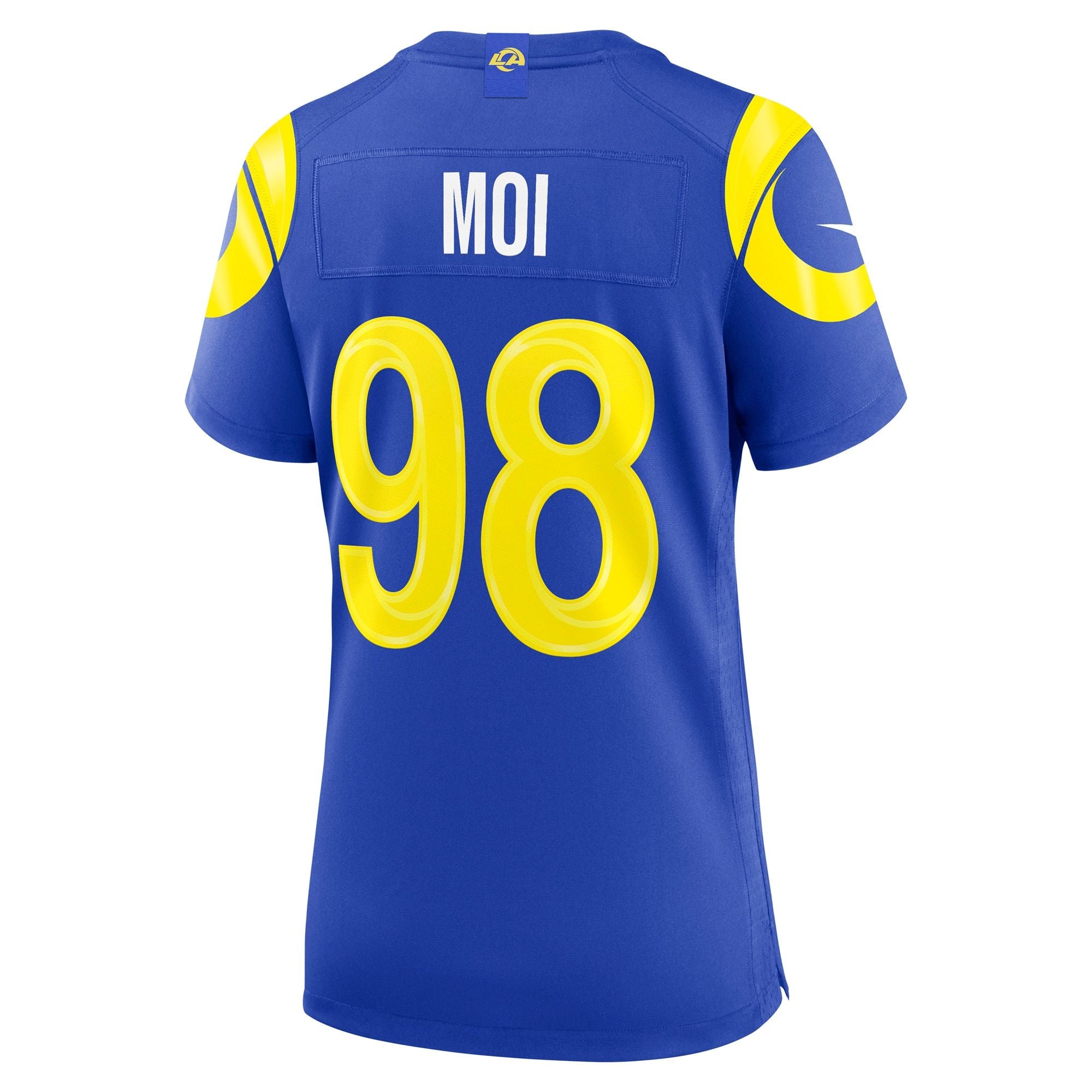 Women's Los Angeles Rams Jaxson Moi Nike Royal Team Game Jersey
