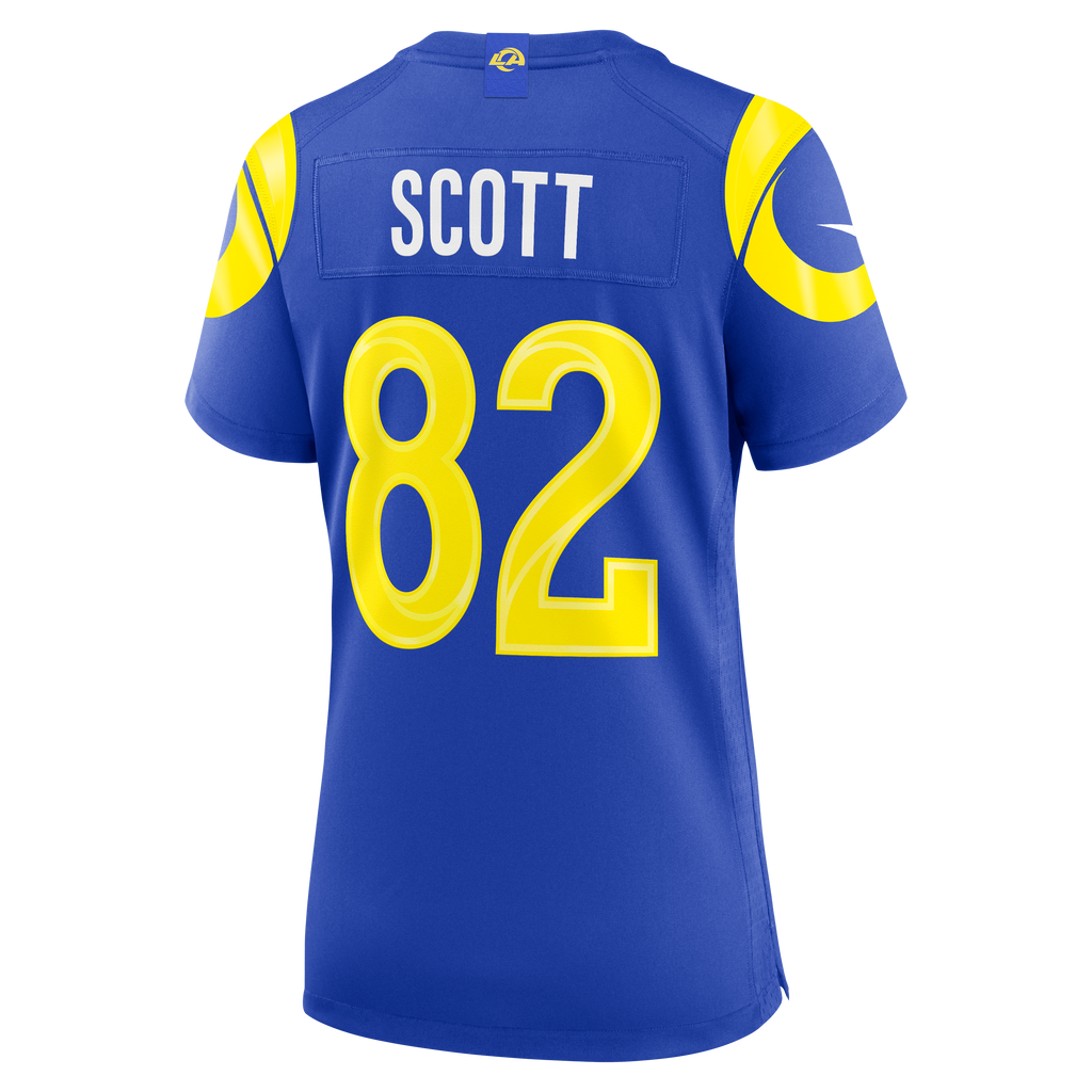 Women's Los Angeles Rams Tyler Scott Nike Royal Team Game Jersey