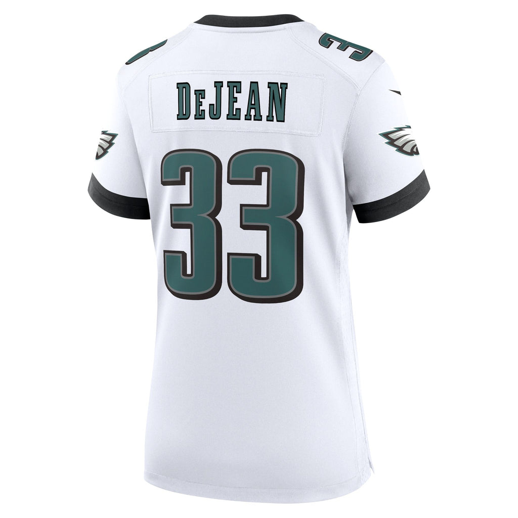 Women's Philadelphia Eagles Cooper Dejean Nike White Game Jersey