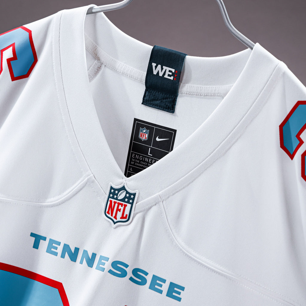 Men's Tennessee Titans Wandale Robinson Nike White Game Jersey