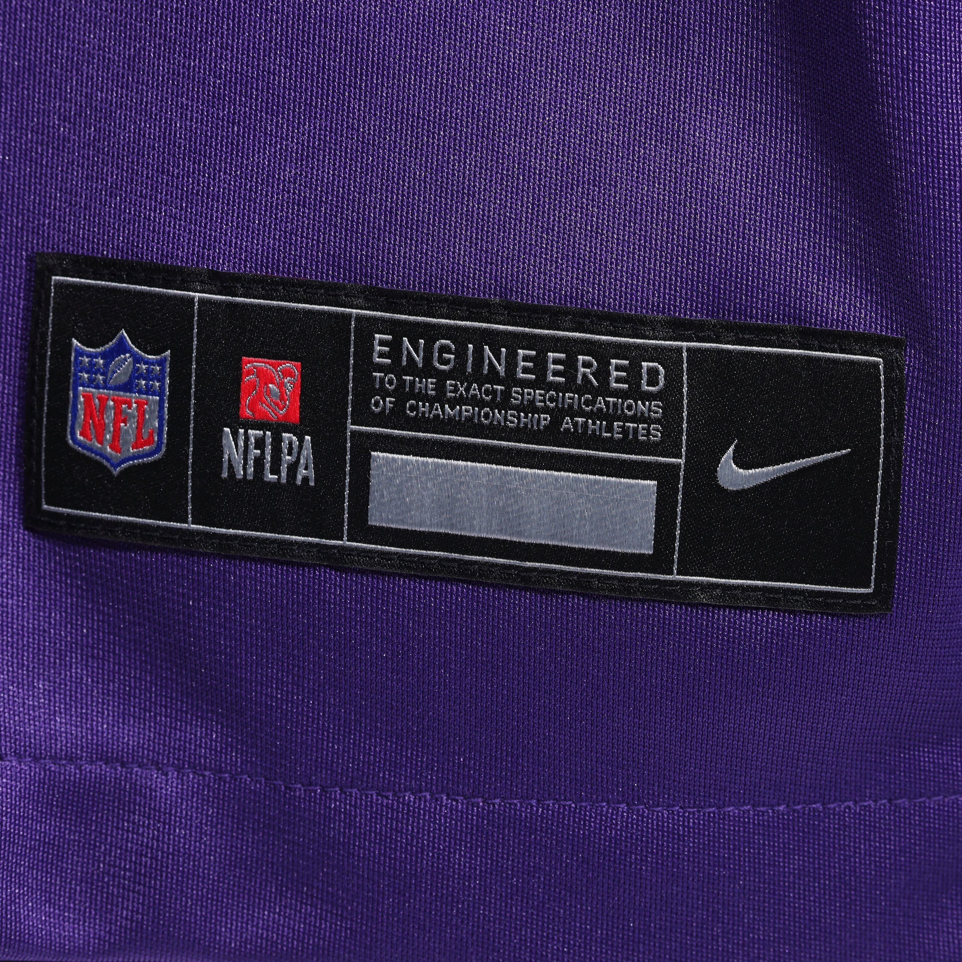 Men's Minnesota Vikings Adrian Peterson Nike Purple Alternate 2 Classic Retired Game Jersey