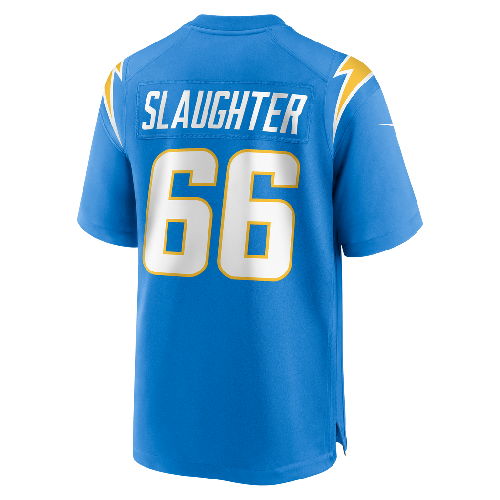 Men's Los Angeles Chargers Jake Slaughter Nike Powder Blue Team Game Jersey