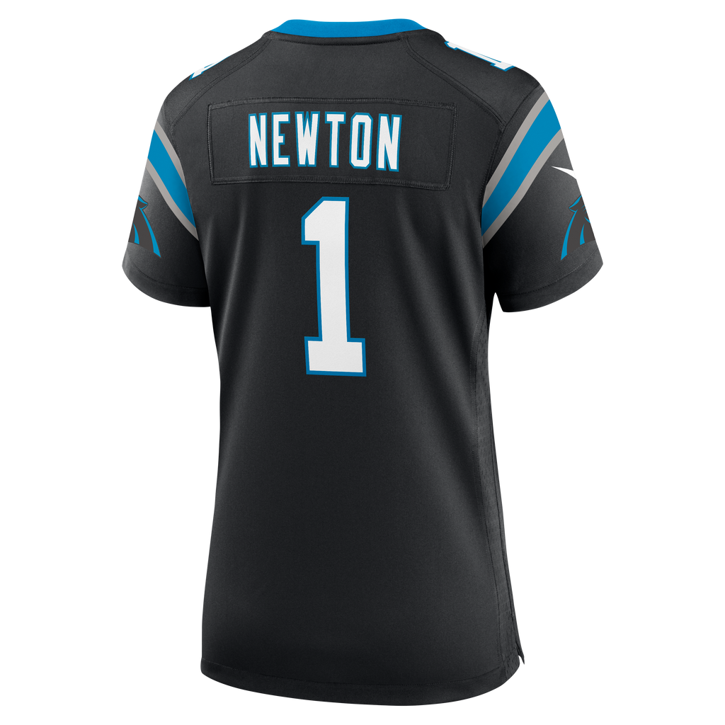 Women's Carolina Panthers Cam Newton Nike Black Team Retired Game Jersey