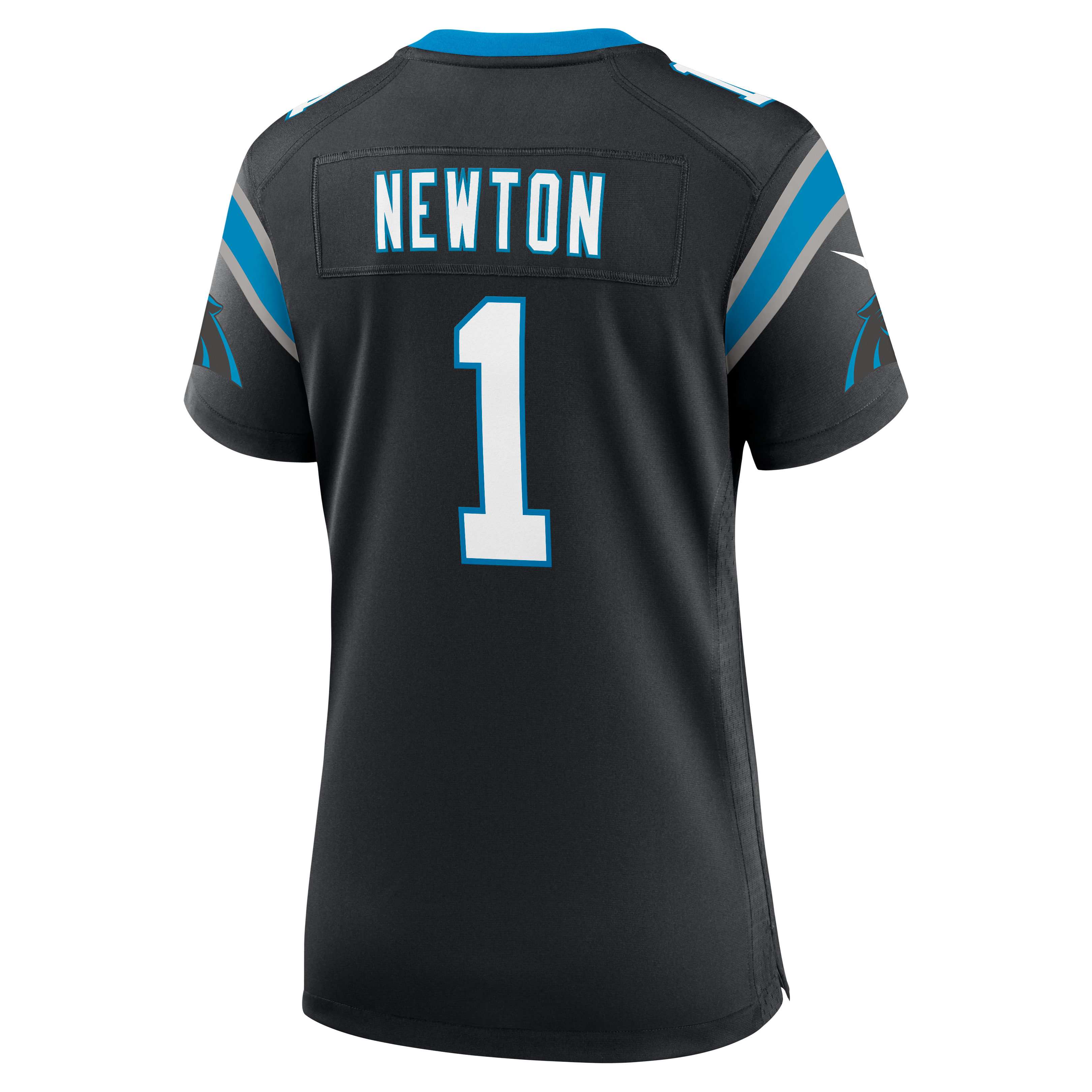 Women's Carolina Panthers Cam Newton Nike Black Team Retired Game Jersey
