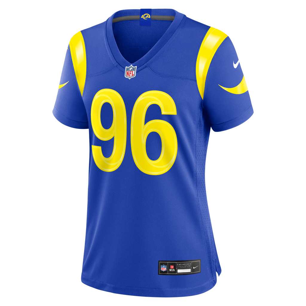 Women's Los Angeles Rams Tim Keenan Iii Nike Royal Team Game Jersey