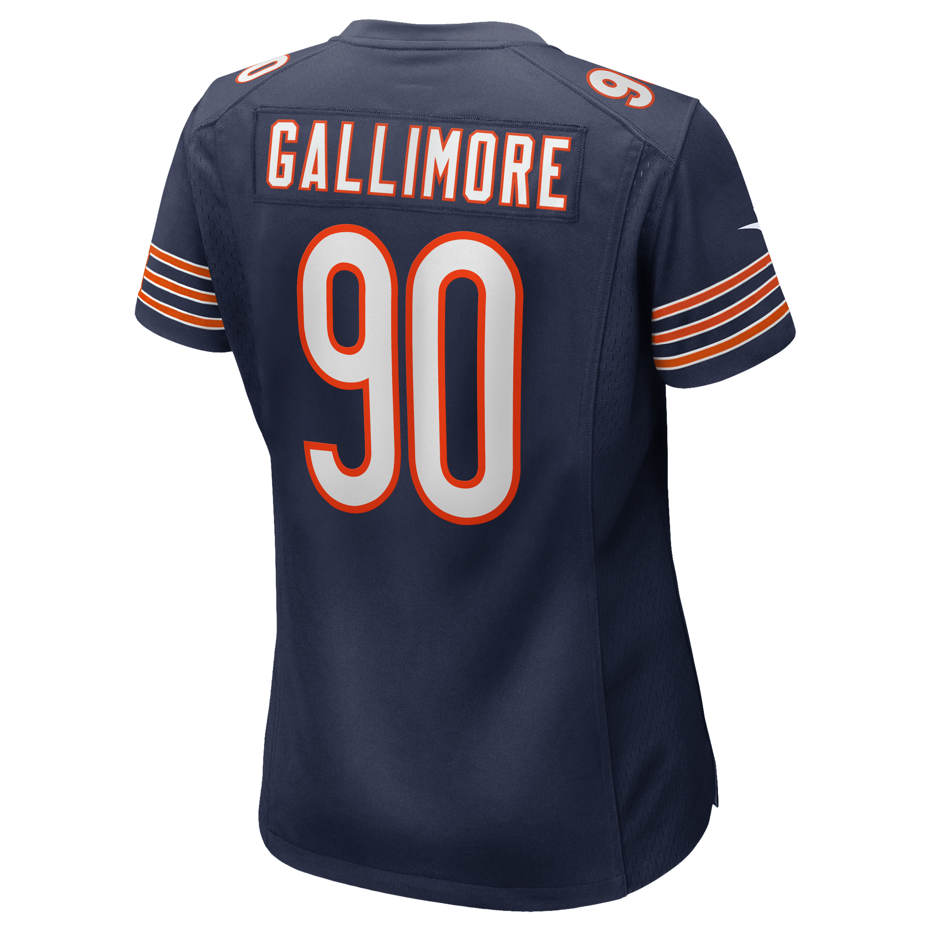 Women's Chicago Bears Neville Gallimore Nike Navy Team Game Jersey
