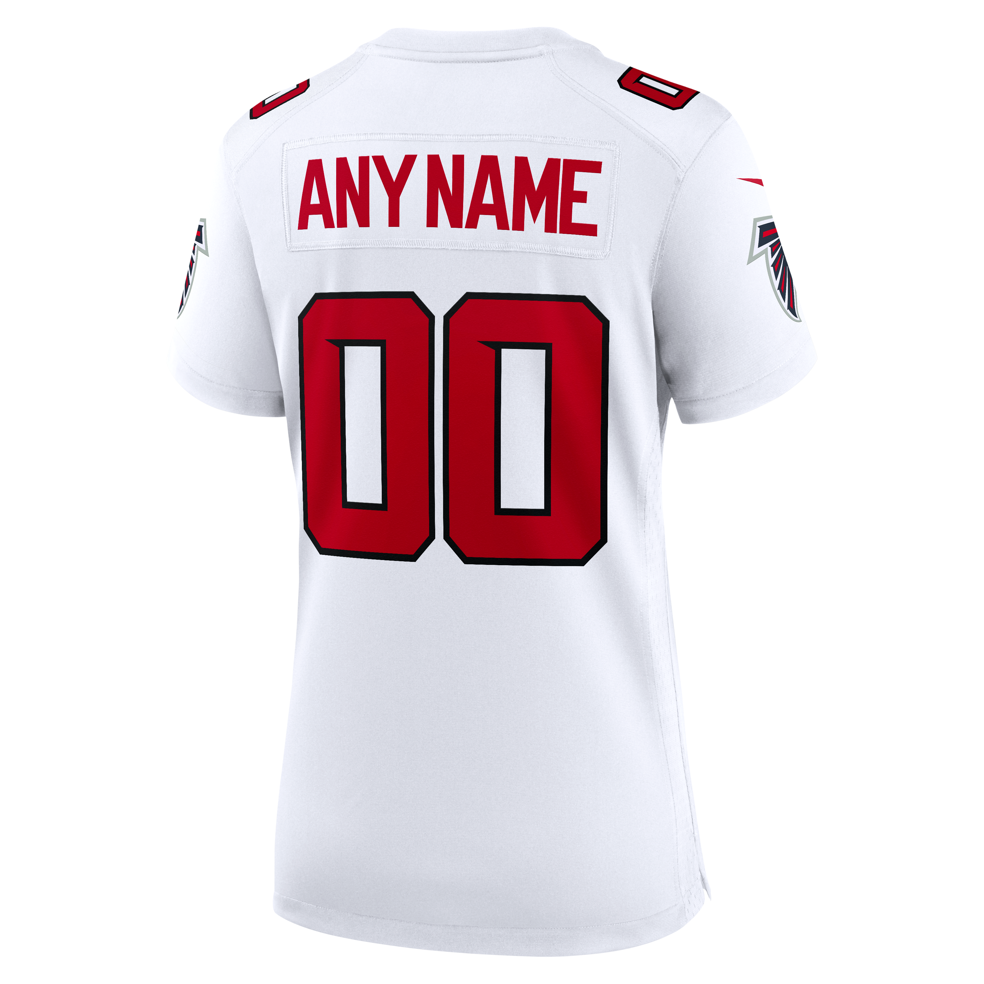 Women's Atlanta Falcons Nike White Custom Game Jersey