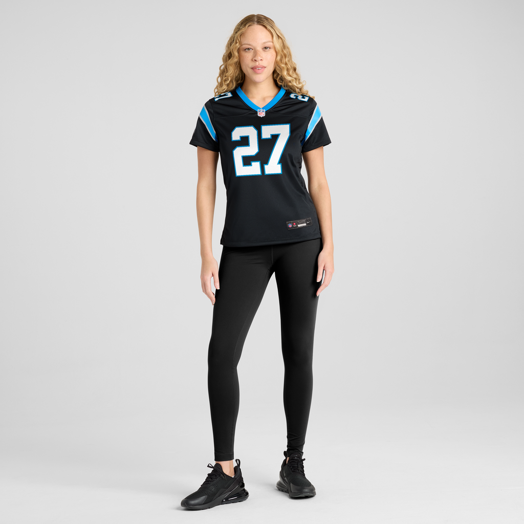 Women's Carolina Panthers Isaiah Simmons Nike Black Team Game Jersey
