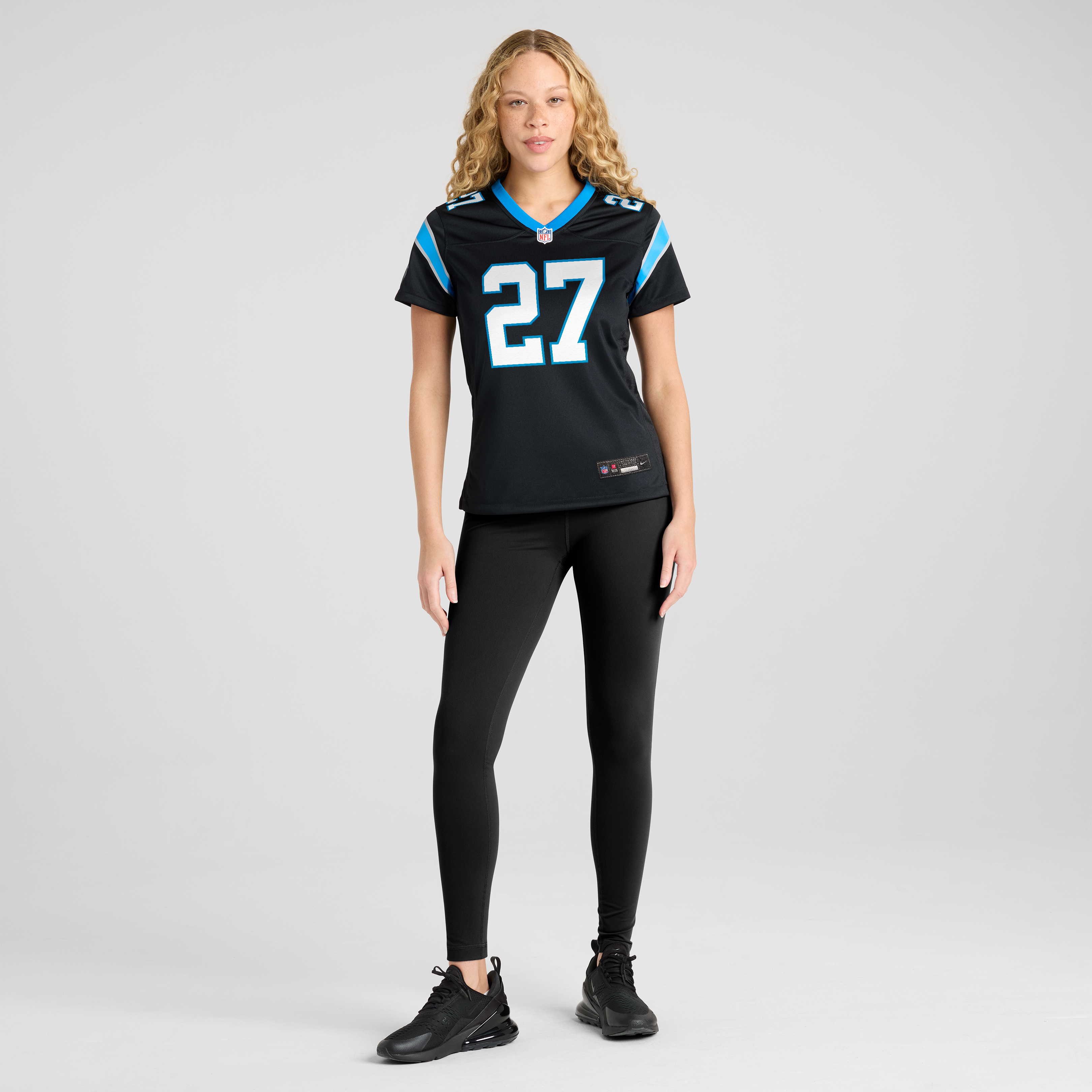 Women's Carolina Panthers Isaiah Simmons Nike Black Team Game Jersey