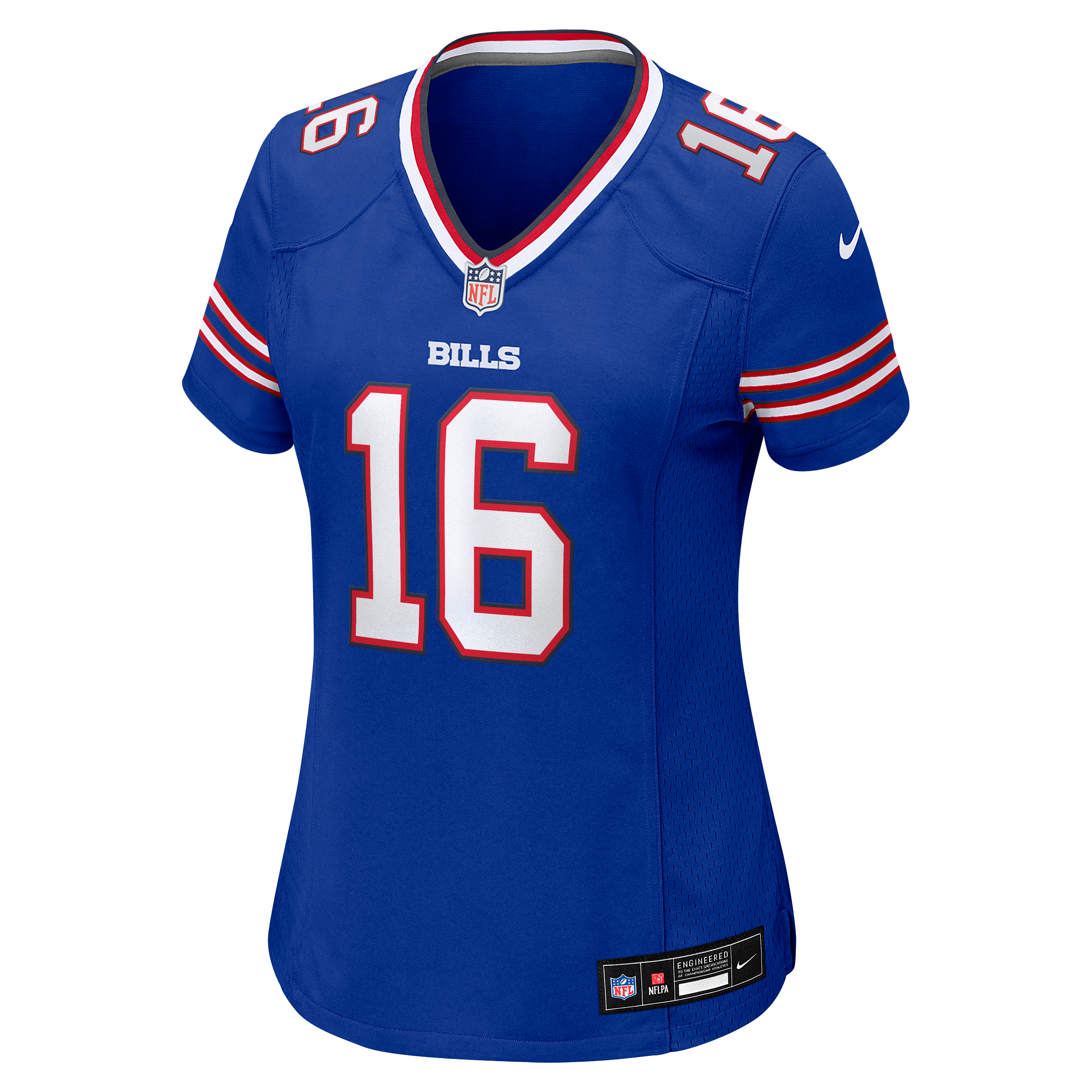 Women's Buffalo Bills Tyler Bass Nike Royal Team Game Jersey