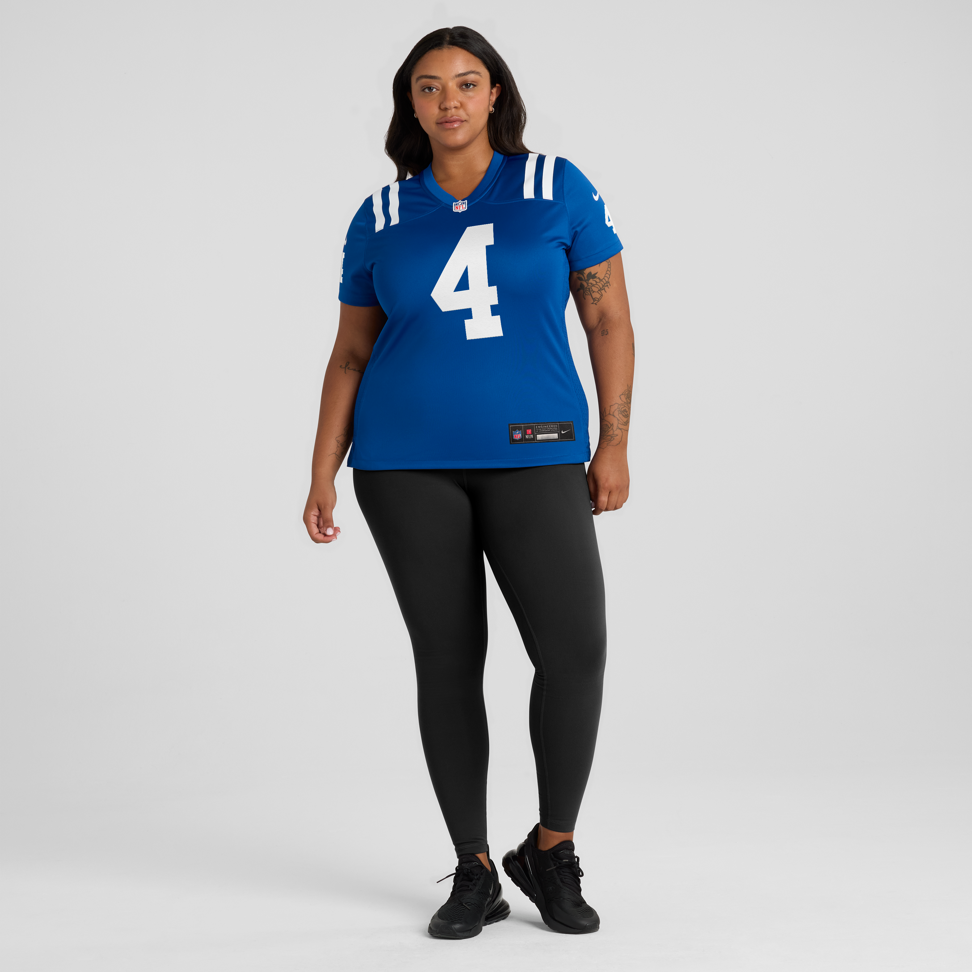Women's Indianapolis Colts Adam Vinatieri Nike Royal Team Retired Game Jersey