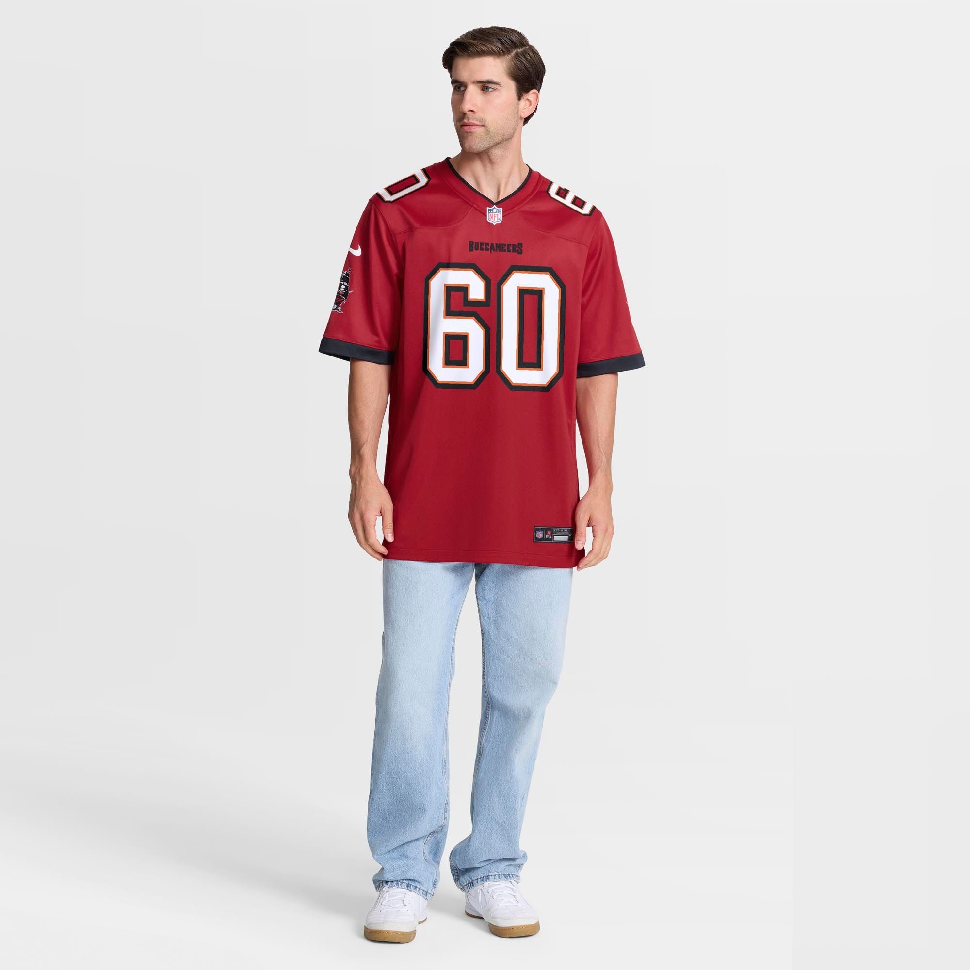 Men's Tampa Bay Buccaneers Haggai Ndubuisi Nike Red Team Game Jersey
