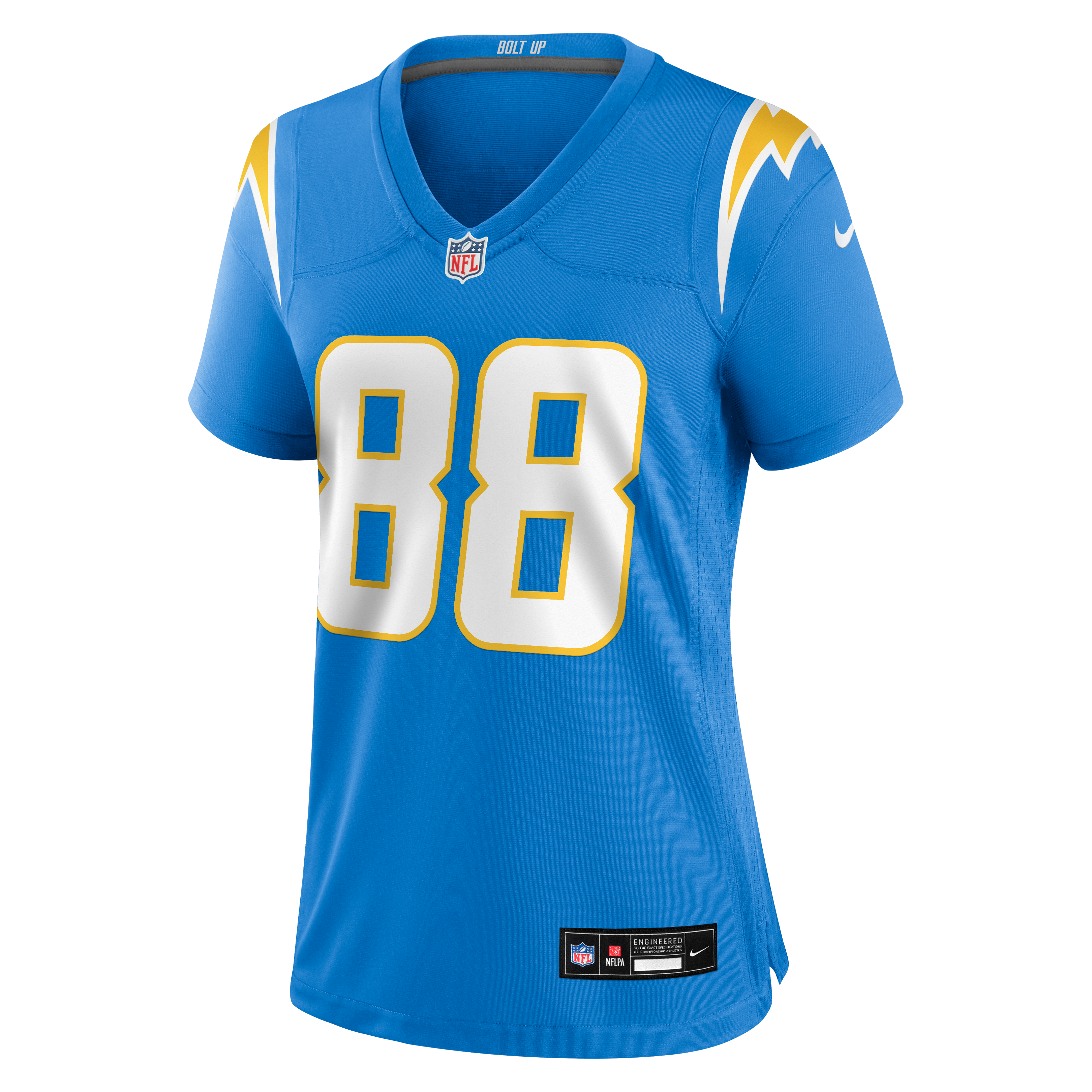 Women's Los Angeles Chargers Charlie Kolar Nike Powder Blue Team Game Jersey