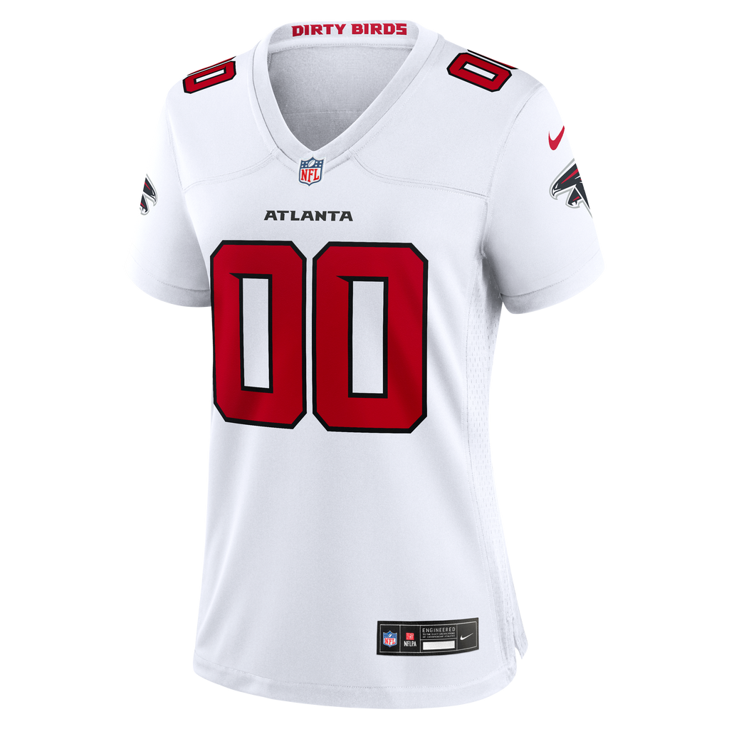 Women's Atlanta Falcons Nike White Custom Game Jersey