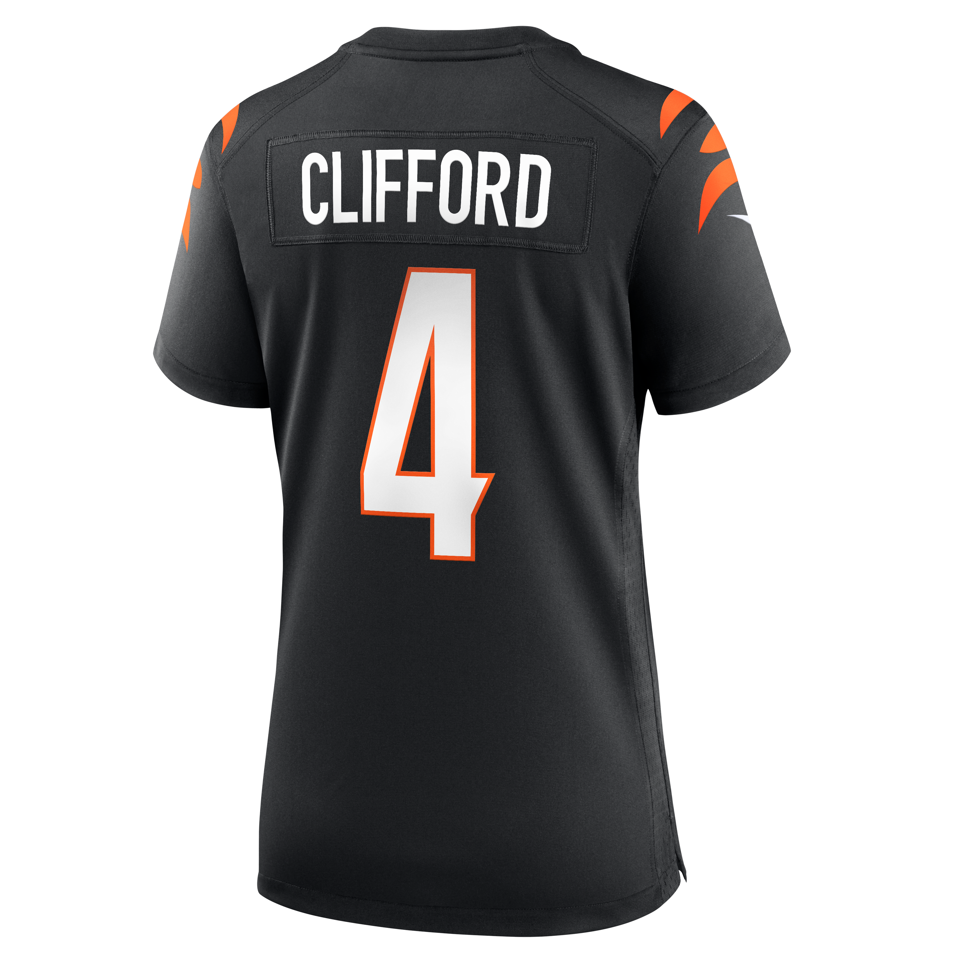 Women's Cincinnati Bengals Sean Clifford Nike Black Team Game Jersey