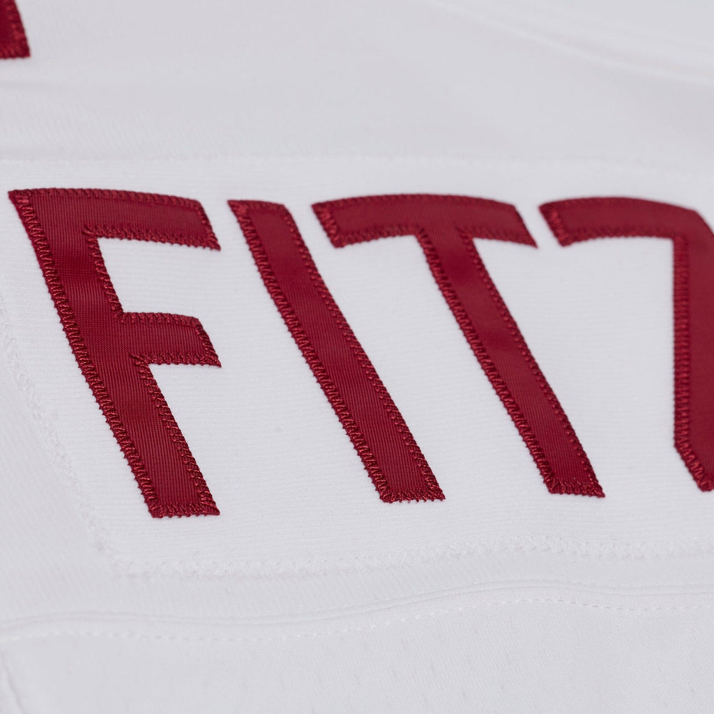 Men's Arizona Cardinals Larry Fitzgerald Mitchell And Ness White 2004 Legacy Replica Player Jersey