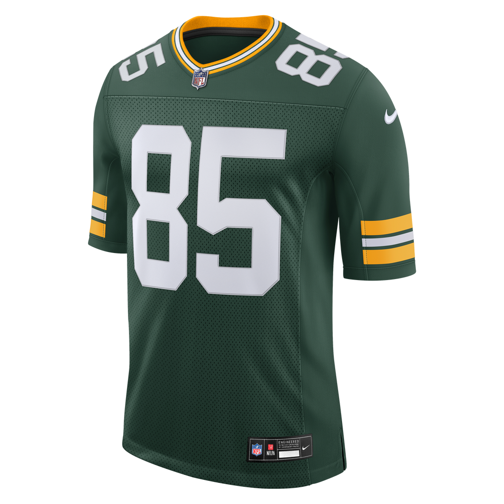 Men's Green Bay Packers Tucker Kraft Nike Green Vapor Untouchable Stitched Limited Jersey