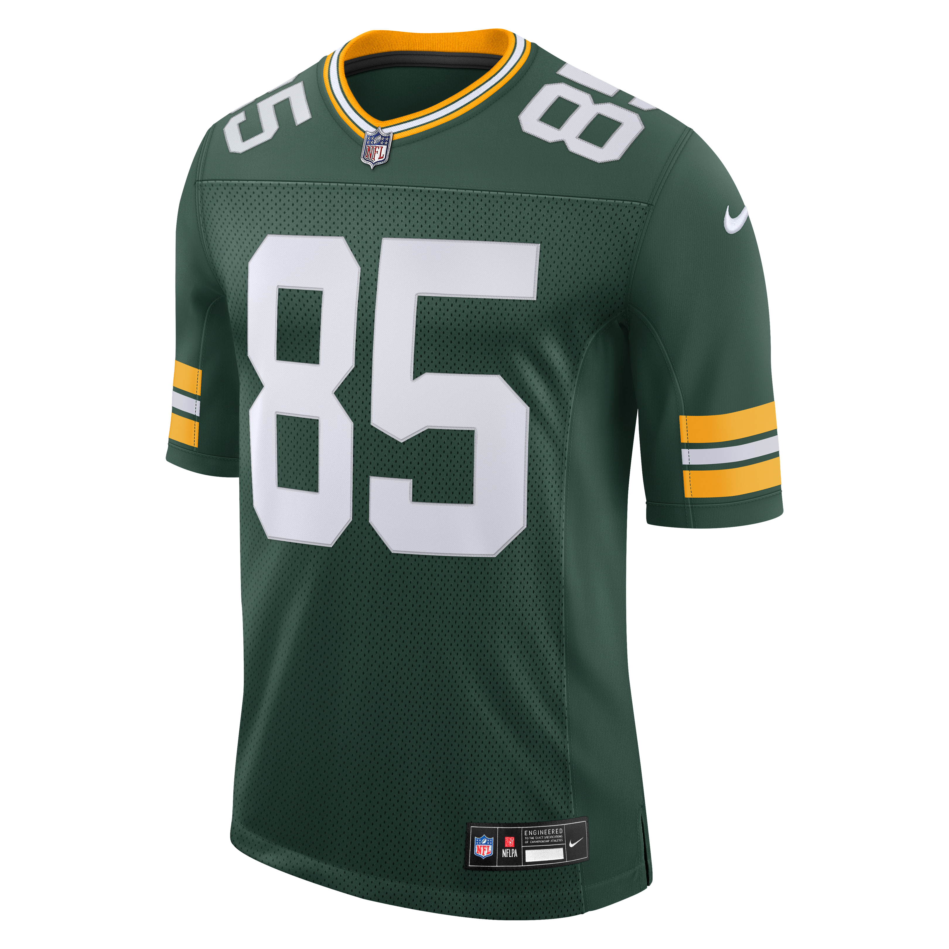 Men's Green Bay Packers Tucker Kraft Nike Green Vapor Untouchable Stitched Limited Jersey