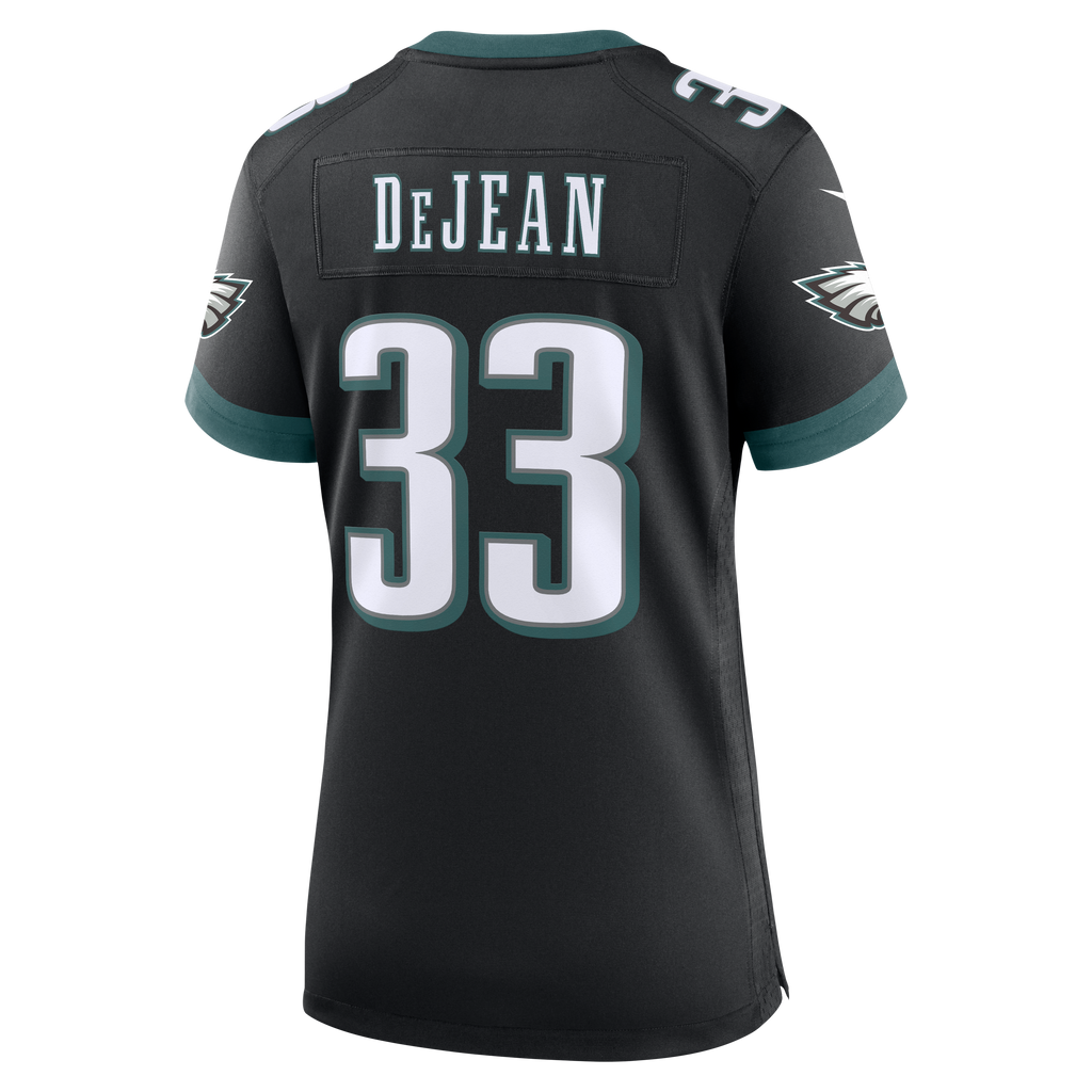 Women's Philadelphia Eagles Cooper Dejean Nike Black Alternate Game Jersey
