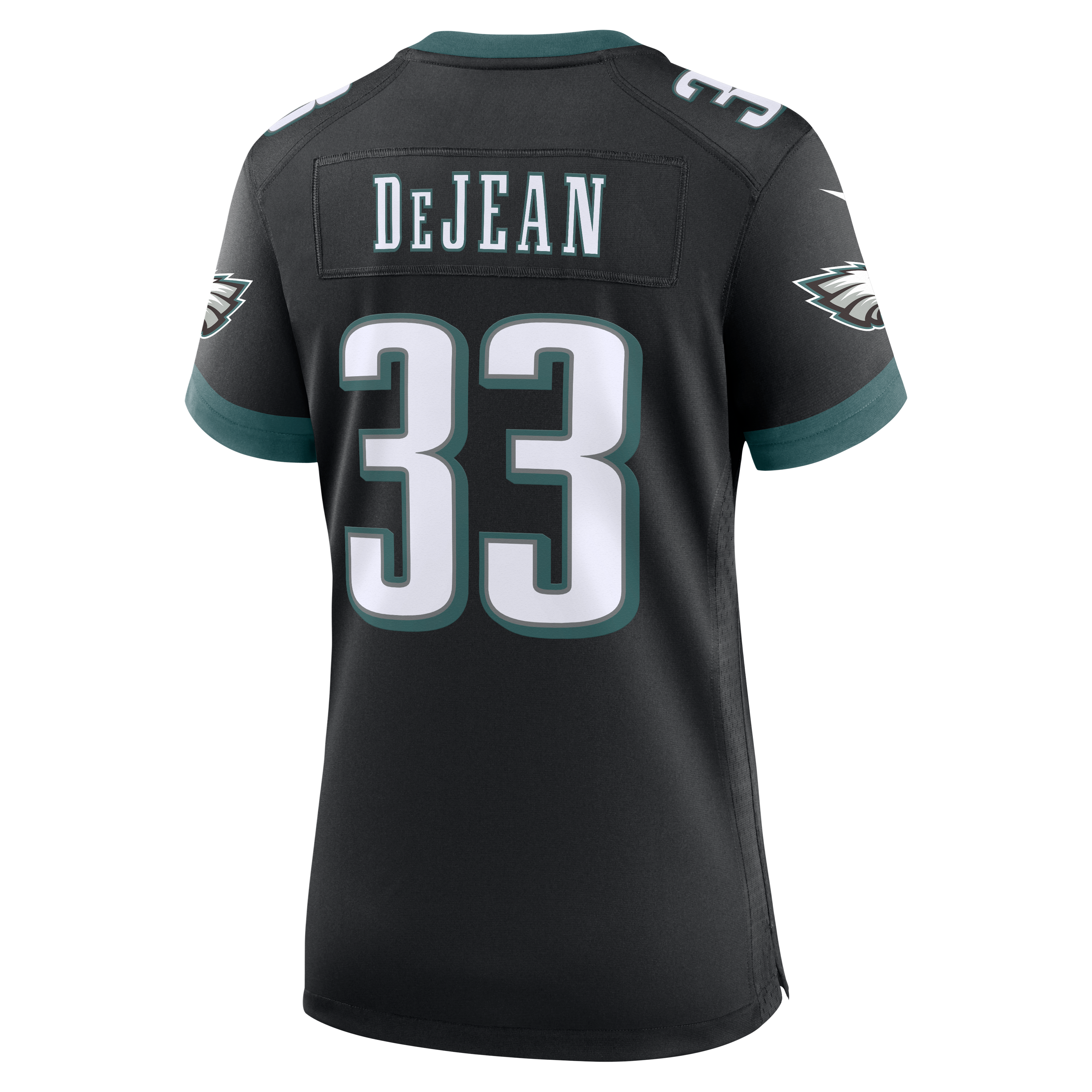Women's Philadelphia Eagles Cooper Dejean Nike Black Alternate Game Jersey