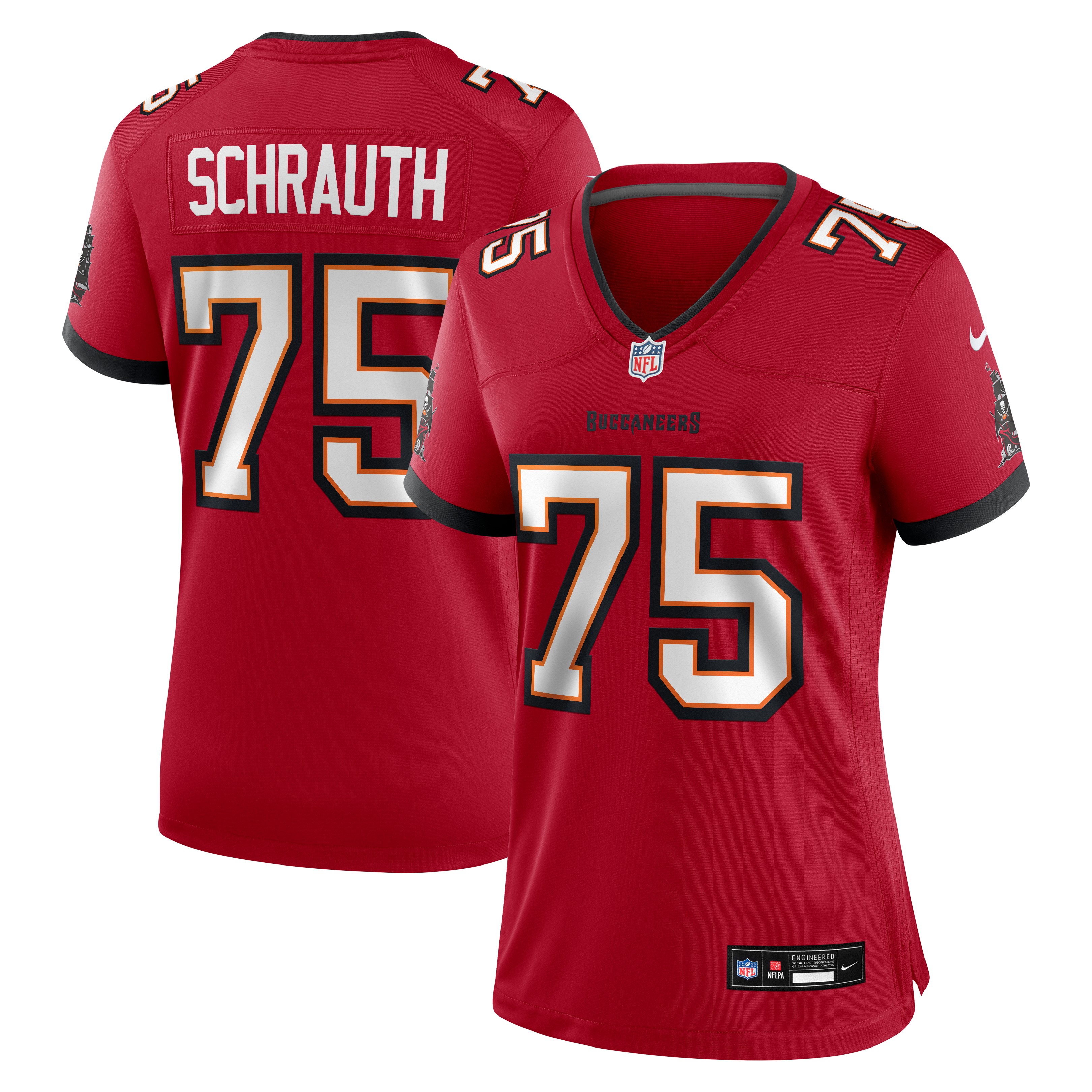Women's Tampa Bay Buccaneers Billy Schrauth Nike Red Team Game Jersey