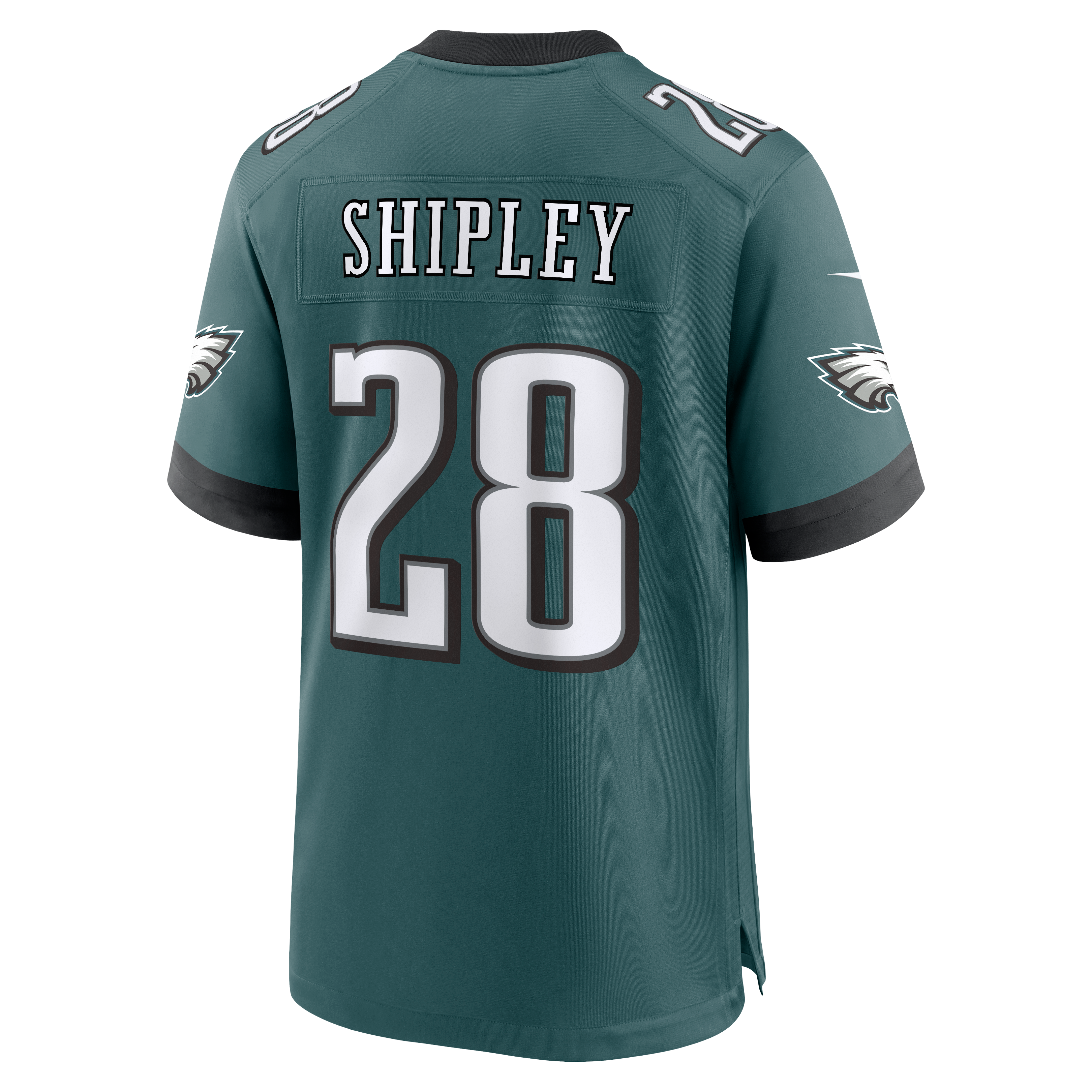Men's Philadelphia Eagles Will Shipley Nike Midnight Green Team Game Jersey