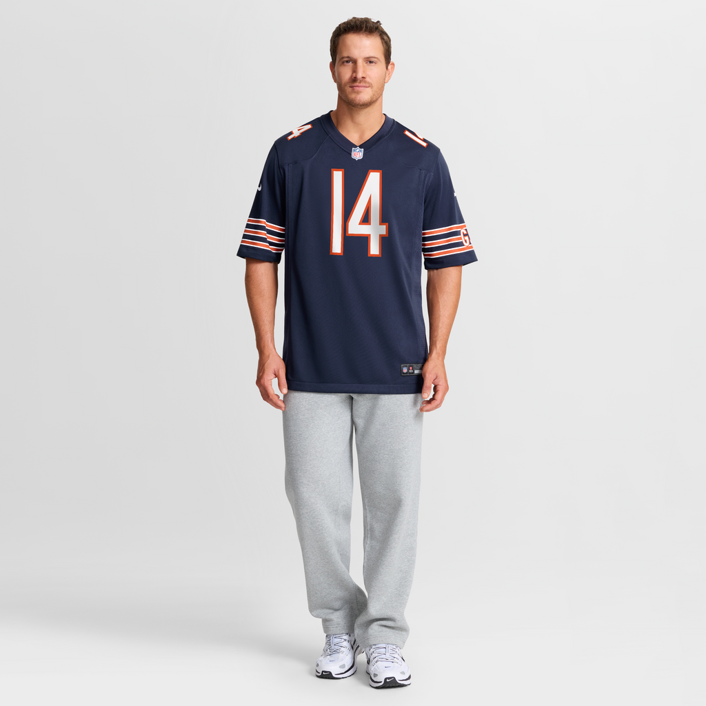 Men's Chicago Bears Kalif Raymond Nike Navy Team Game Jersey