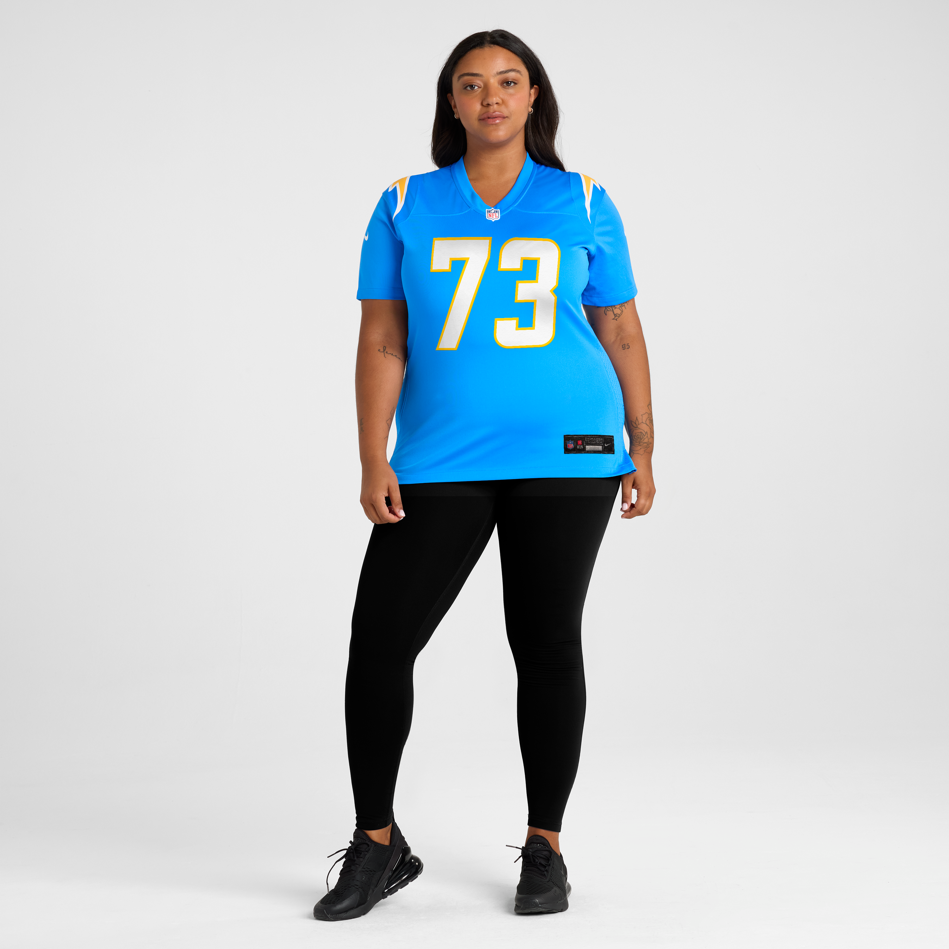 Women's Los Angeles Chargers Alex Harkey Nike Powder Blue Team Game Jersey